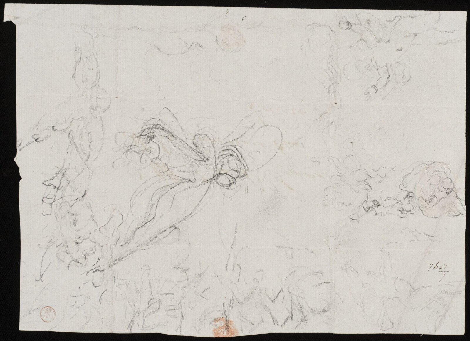 Drawing, William Etty, 1820-45