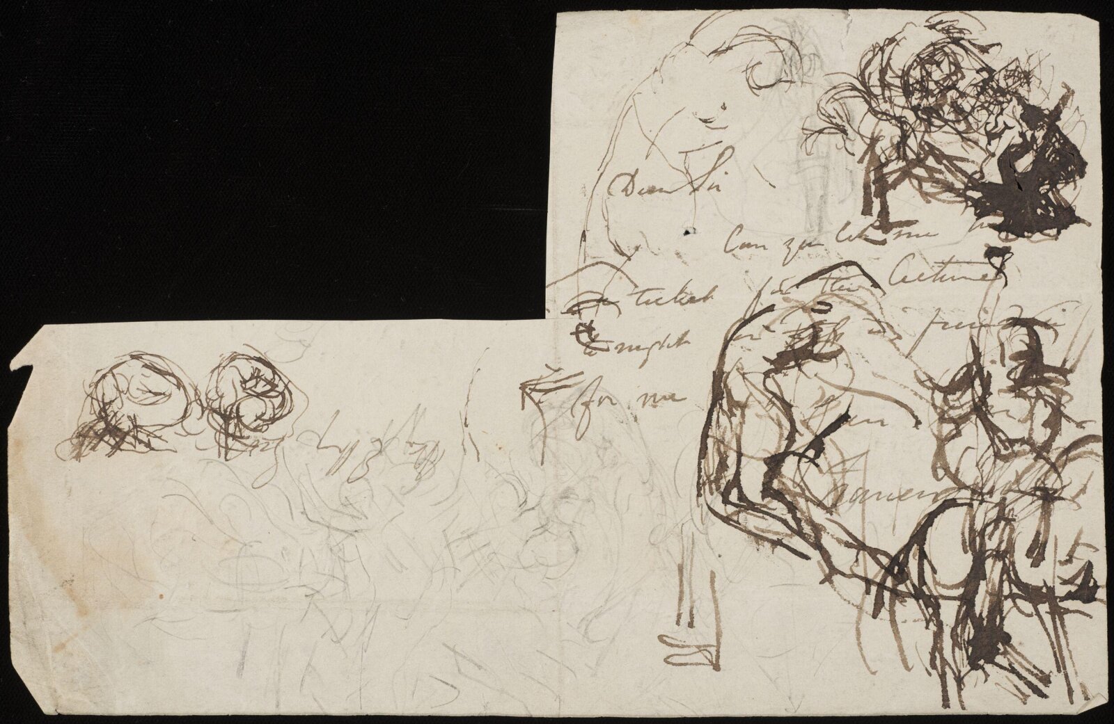 Drawing, William Etty, 1820-45