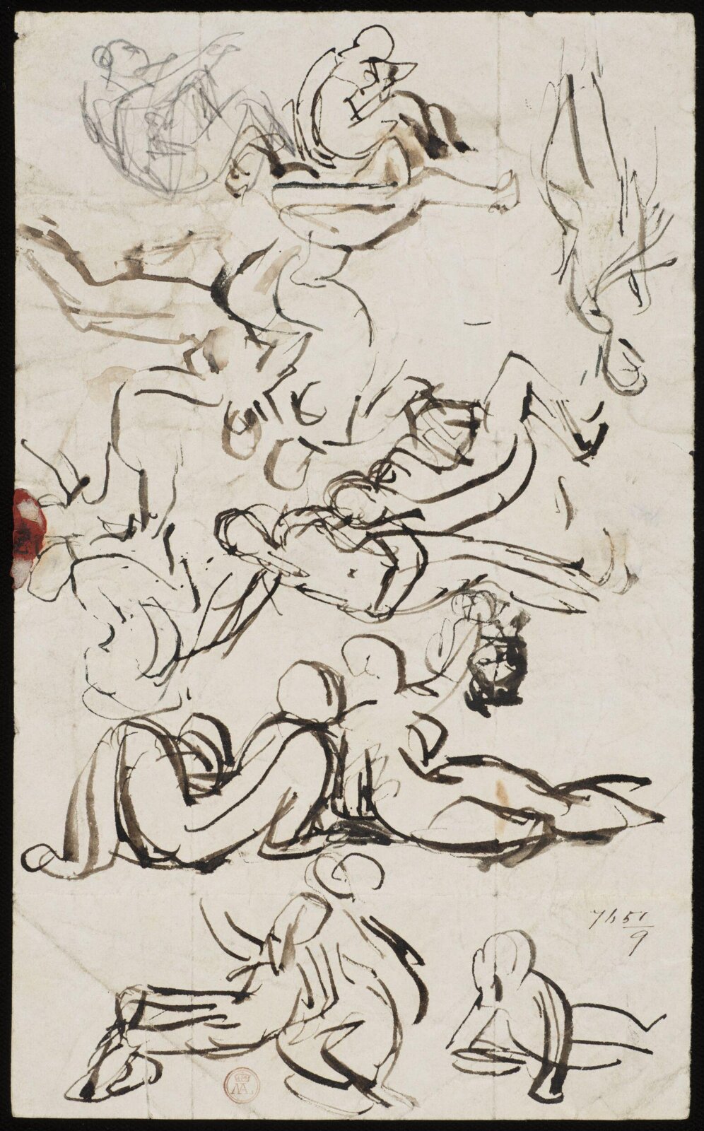 Drawing, William Etty, 1820-45