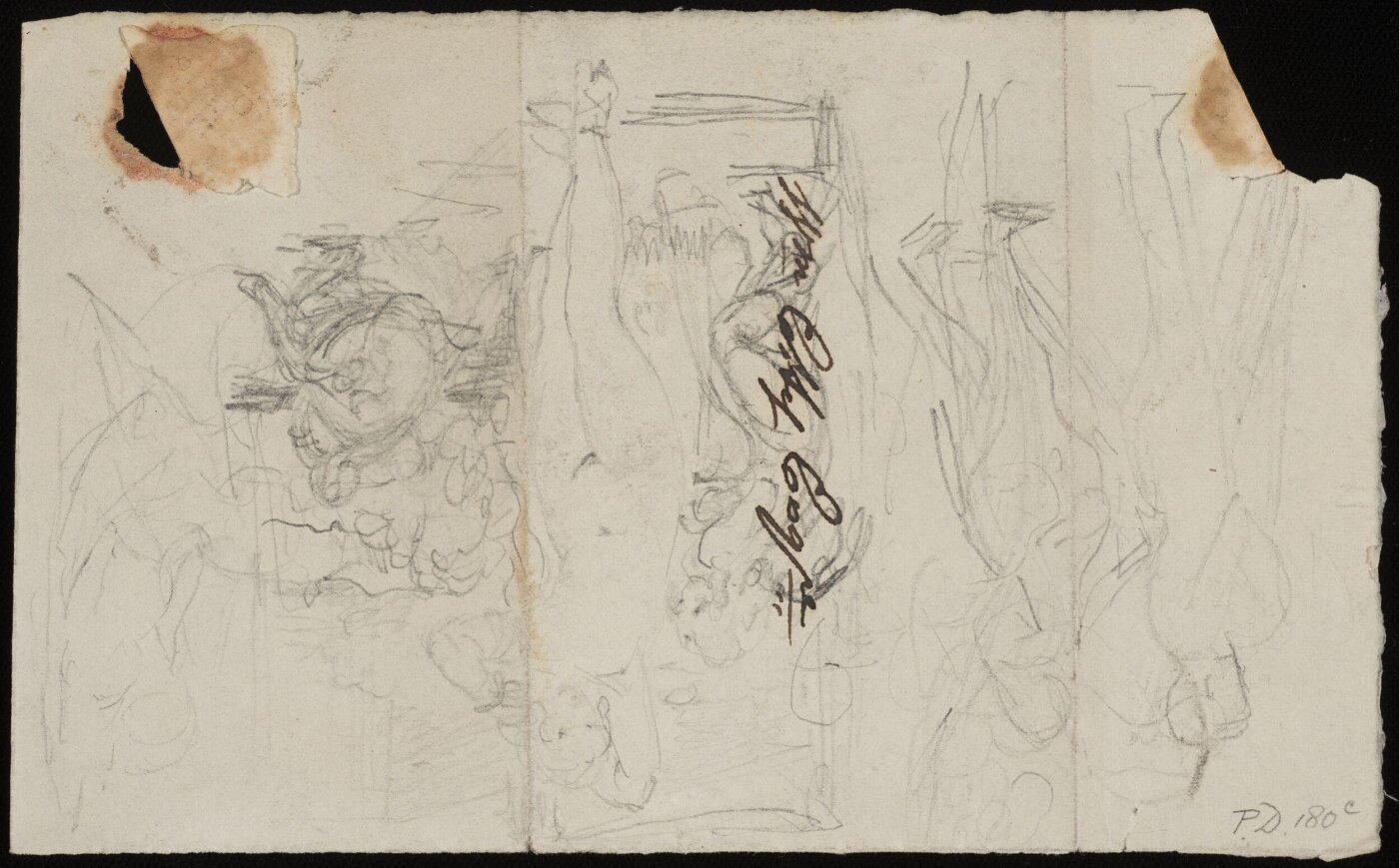 William Etty, Drawing