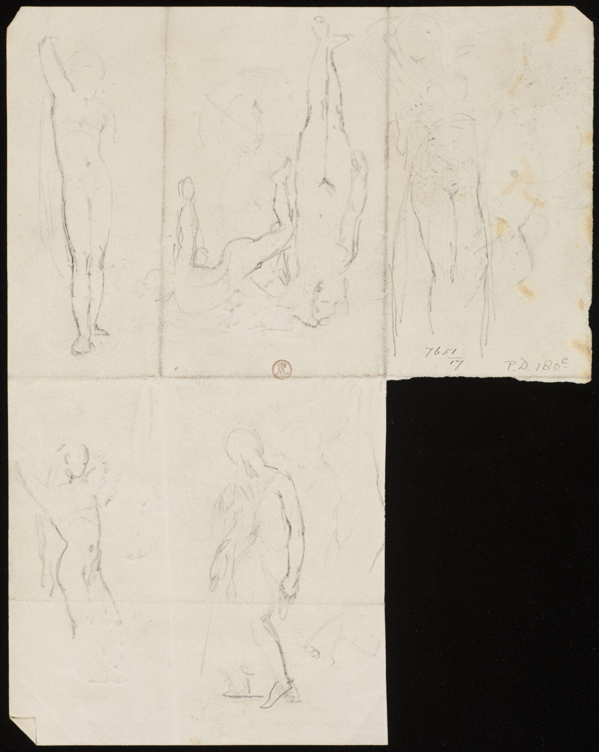Drawing, William Etty, 1820-45