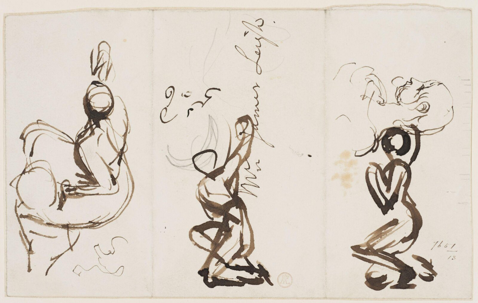Drawing, William Etty, 1820-45