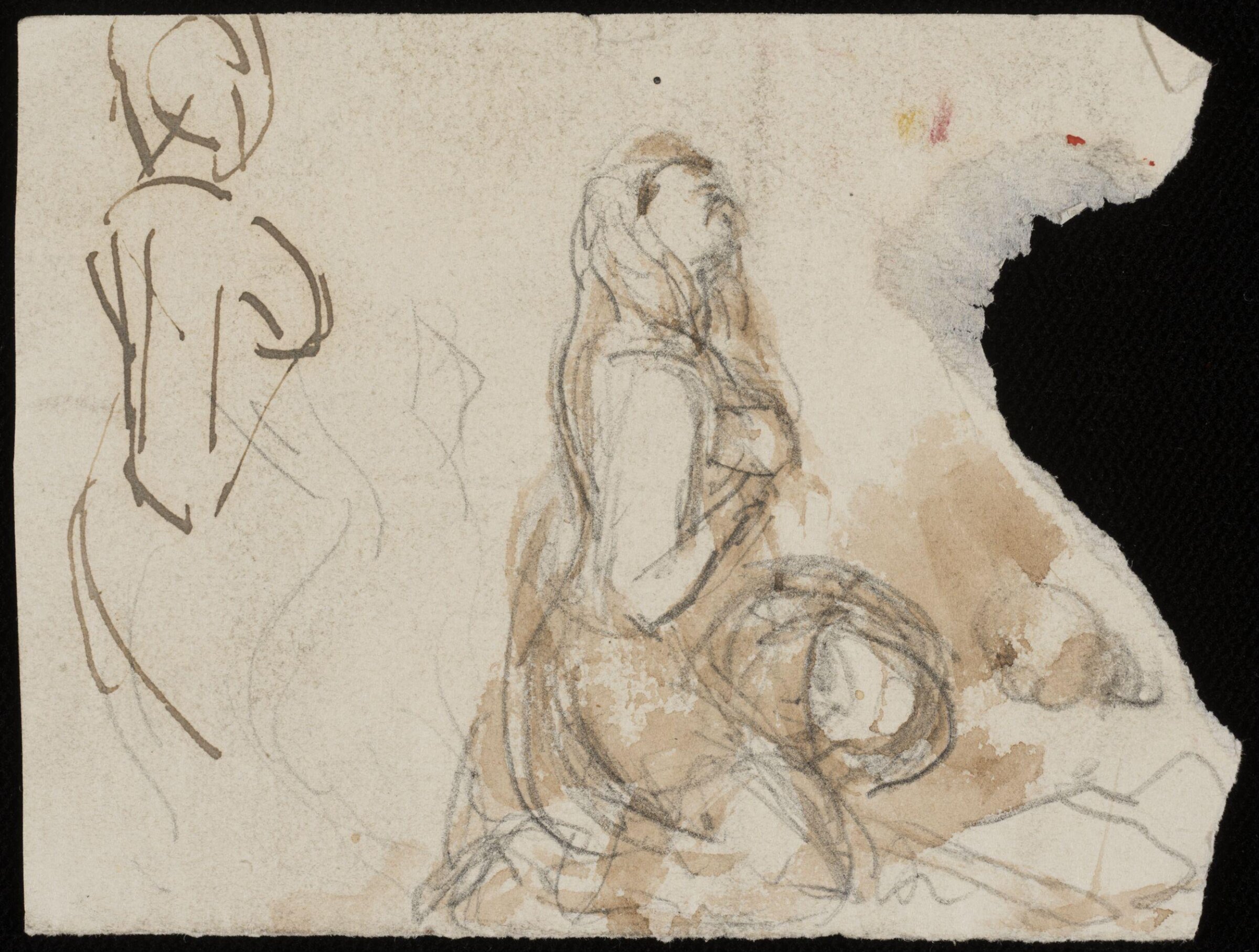 Drawing, William Etty, 1820-45