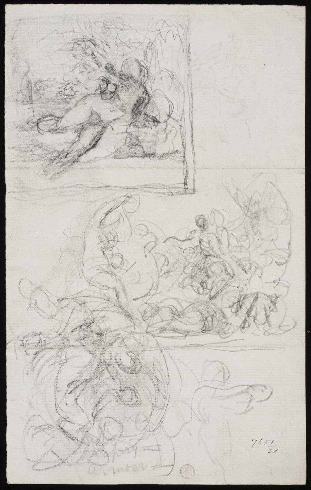 Drawing, William Etty, 1820-45
