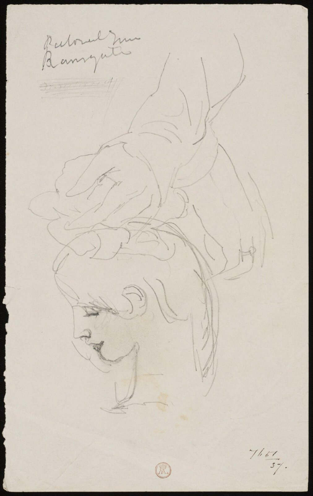 Drawing, William Etty, 1820-45
