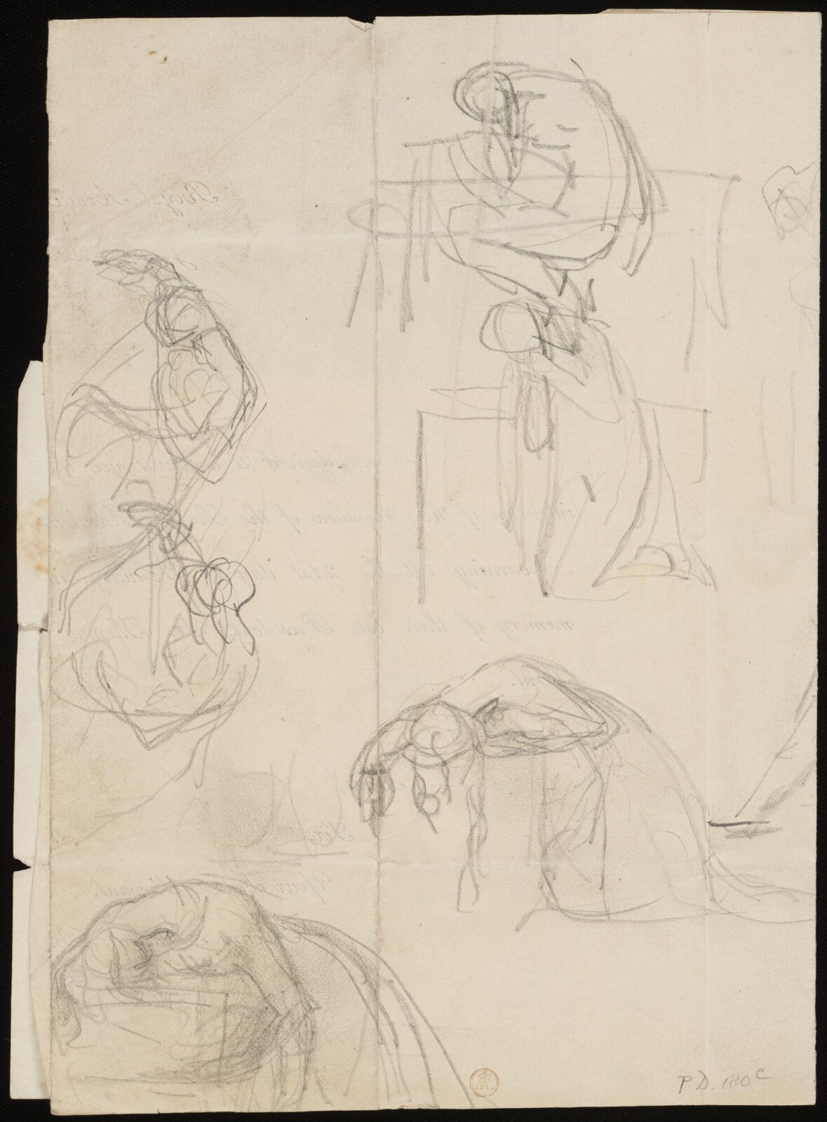 Drawing, William Etty, 1820-45