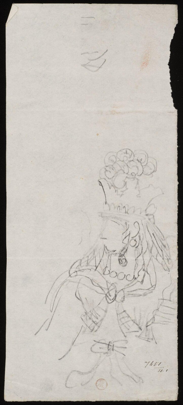 Drawing, William Etty, 1820-45