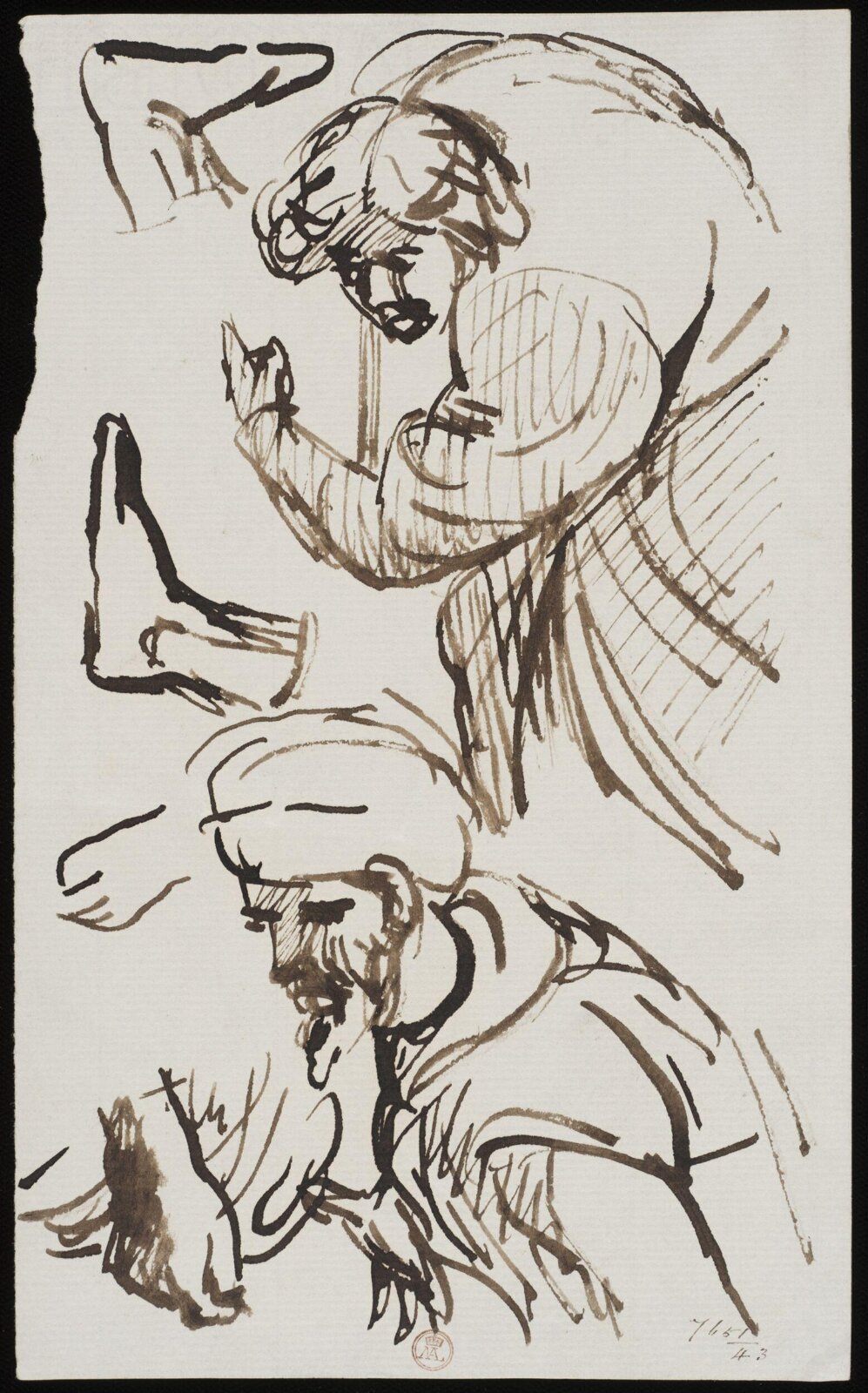 Drawing, William Etty, 1820-45