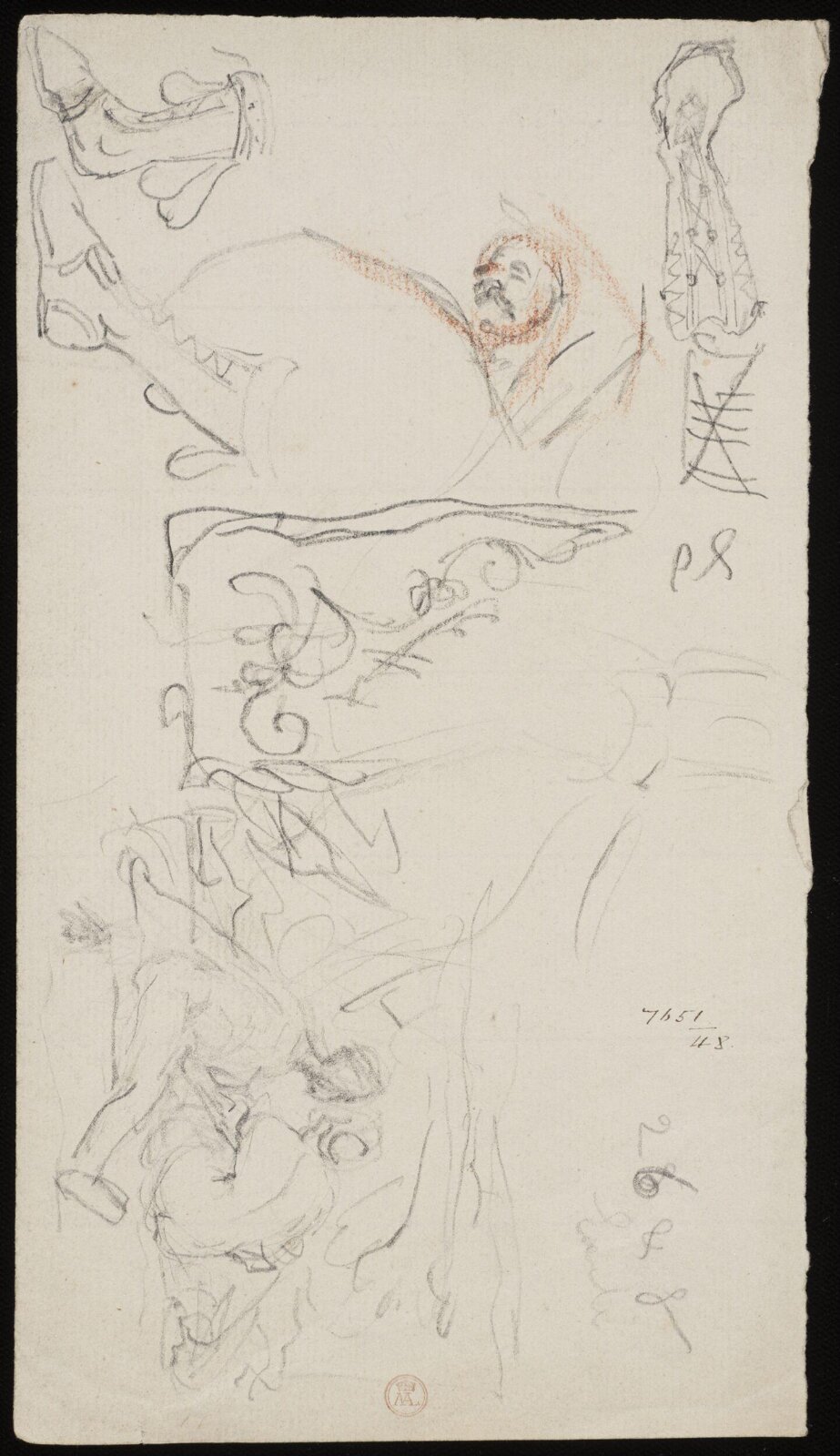 Drawing, William Etty, 1820-45