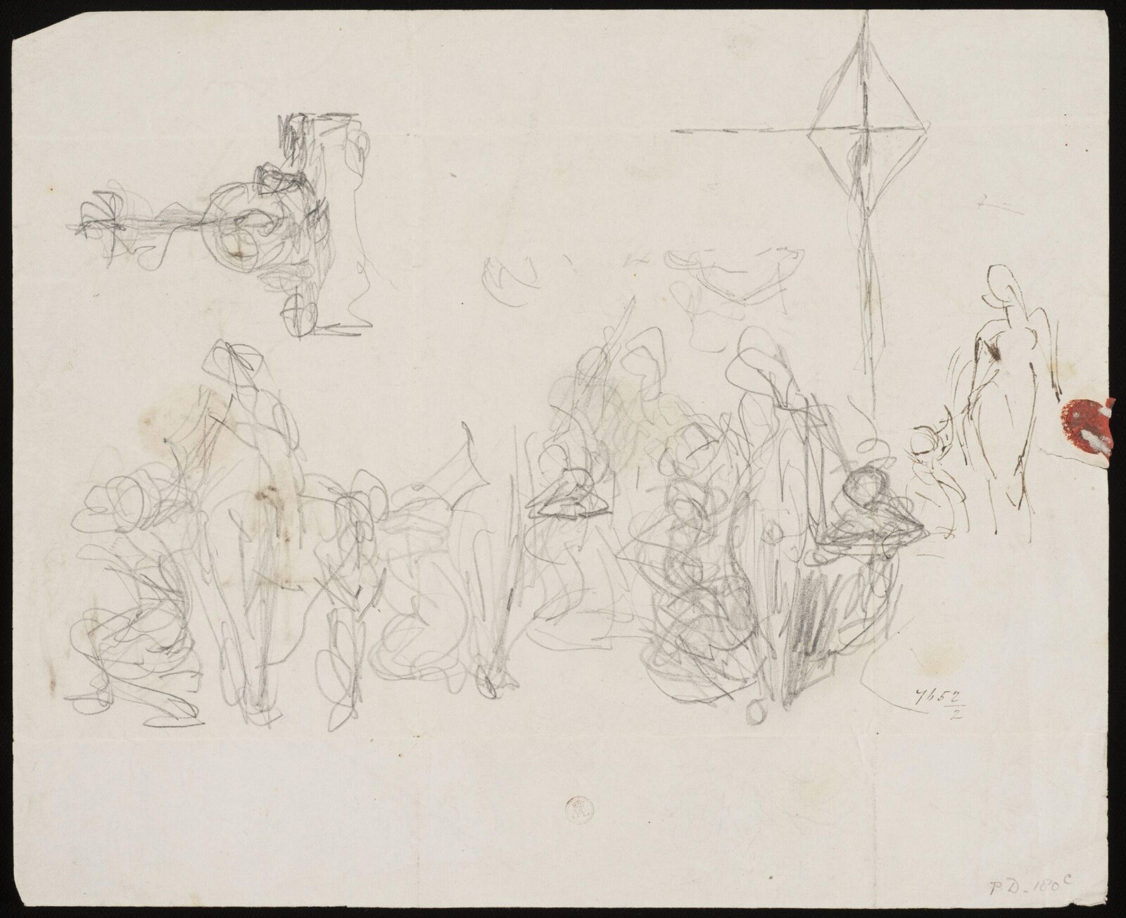 Drawing, William Etty, 1820-45