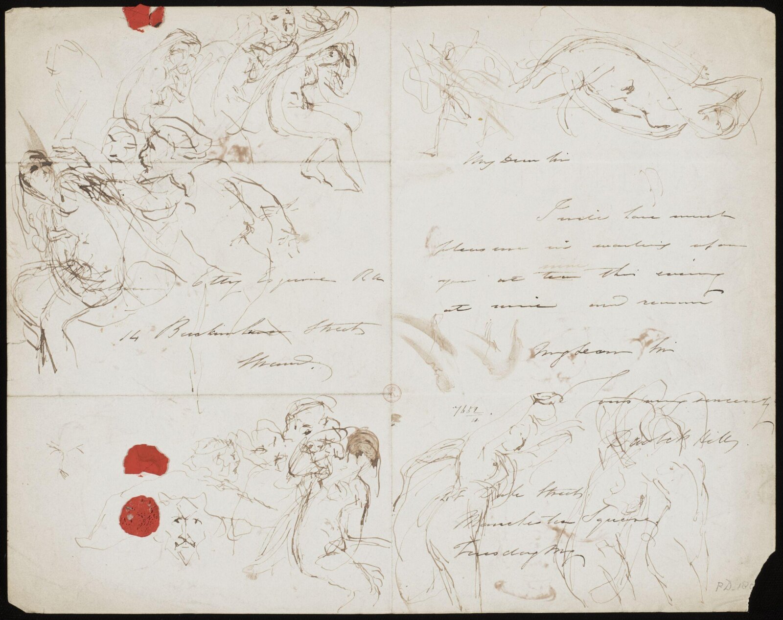 Drawing, William Etty, 1820-45