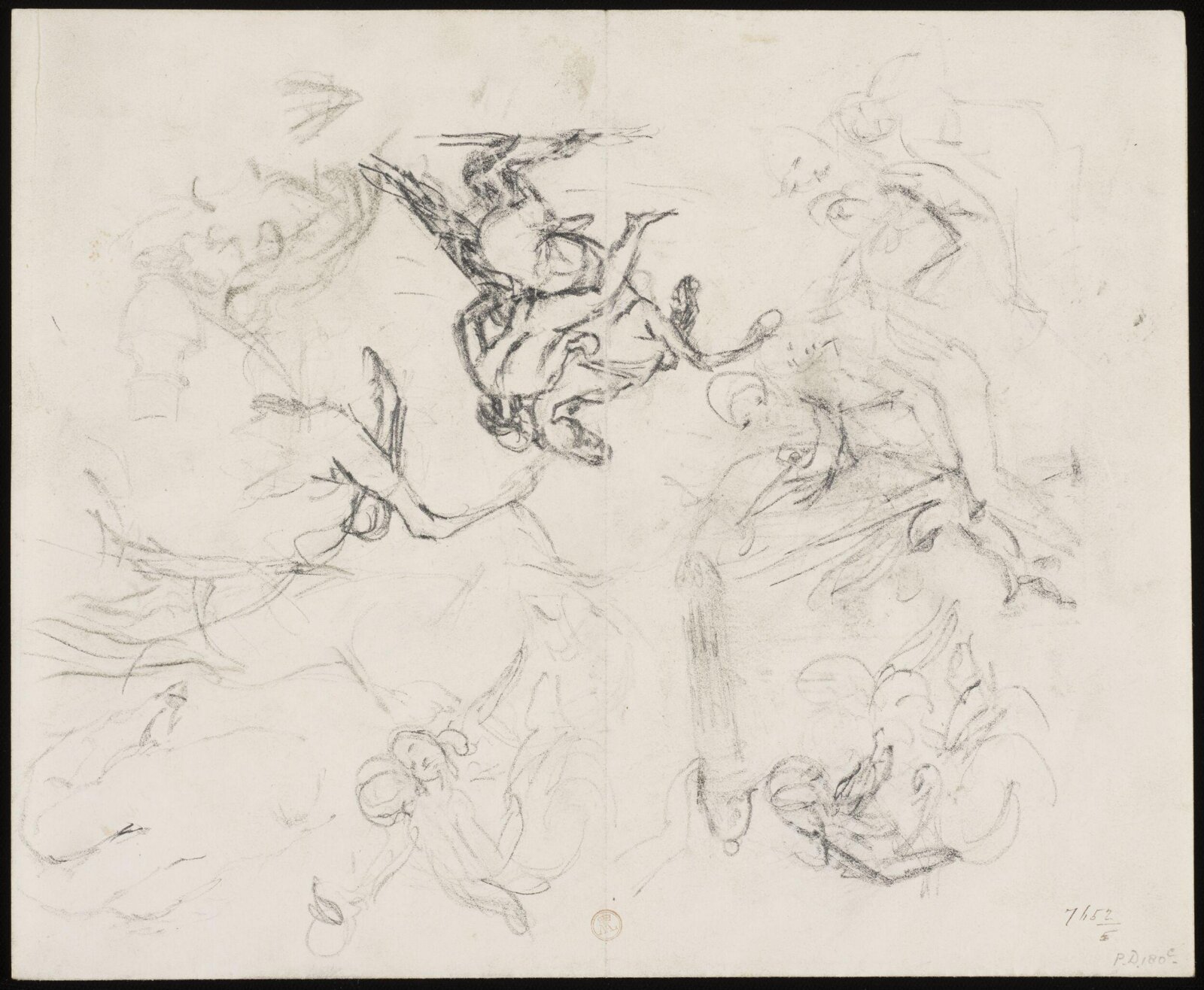 Drawing, William Etty, 1820-45