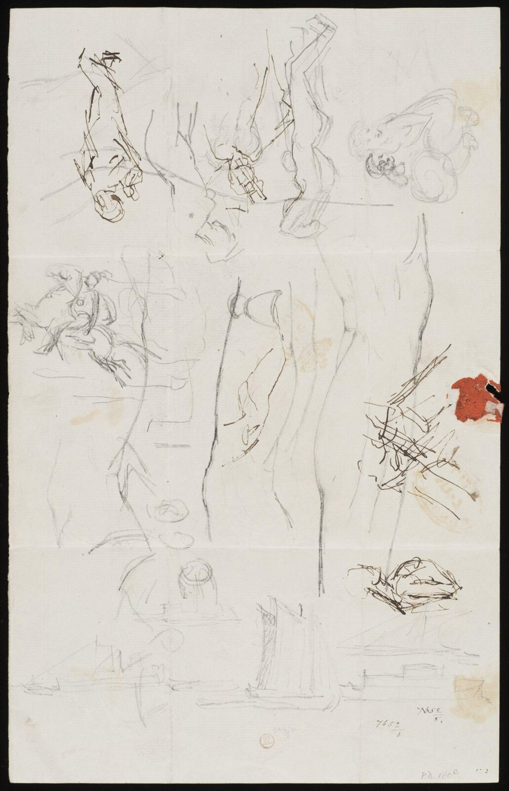 Drawing, William Etty, 1820-45