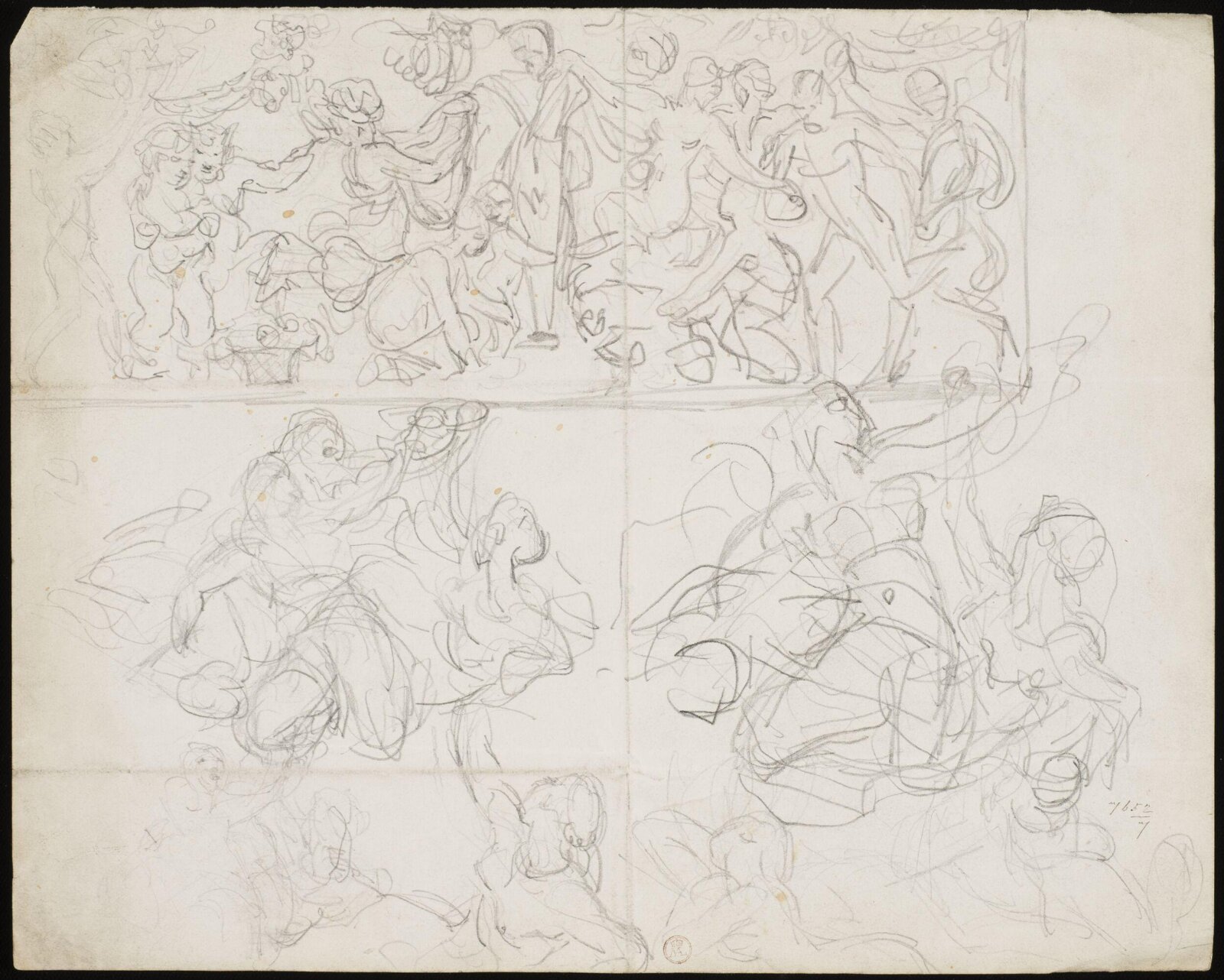 Drawing, William Etty, 1820-45