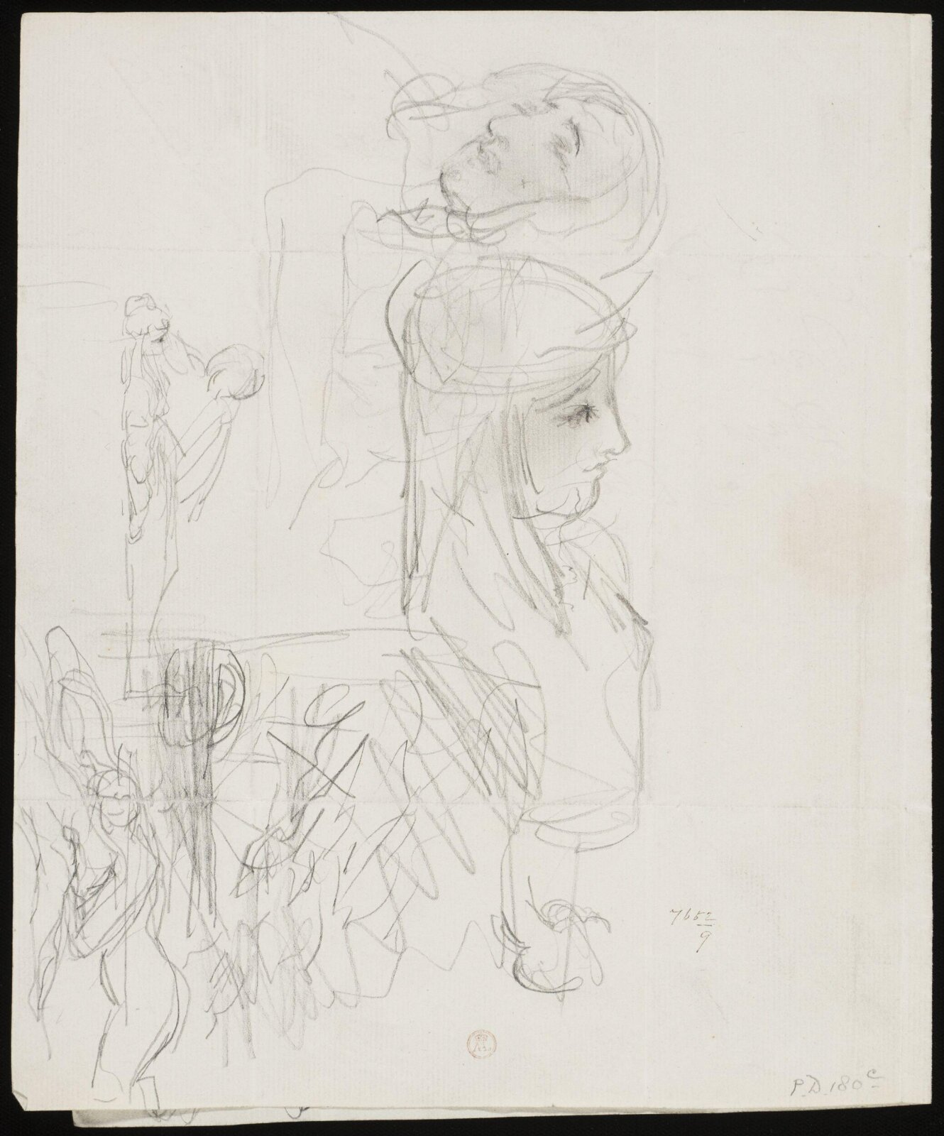 Drawing, William Etty, 1820-45