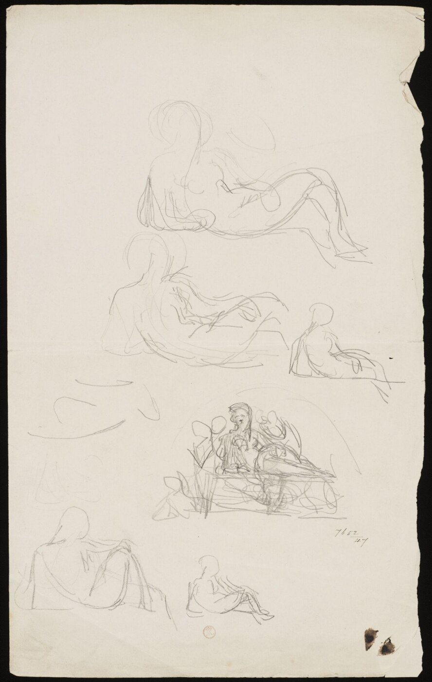 William Etty, Drawing