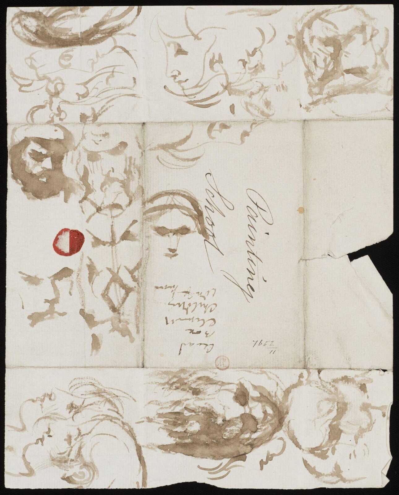 Drawing, William Etty, 1820-45