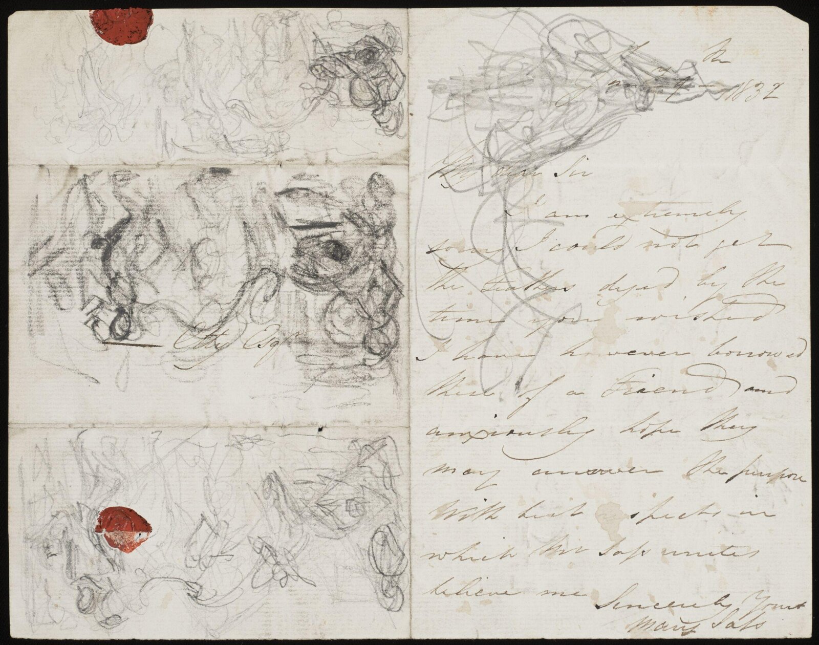 Drawing, William Etty, 1820-45
