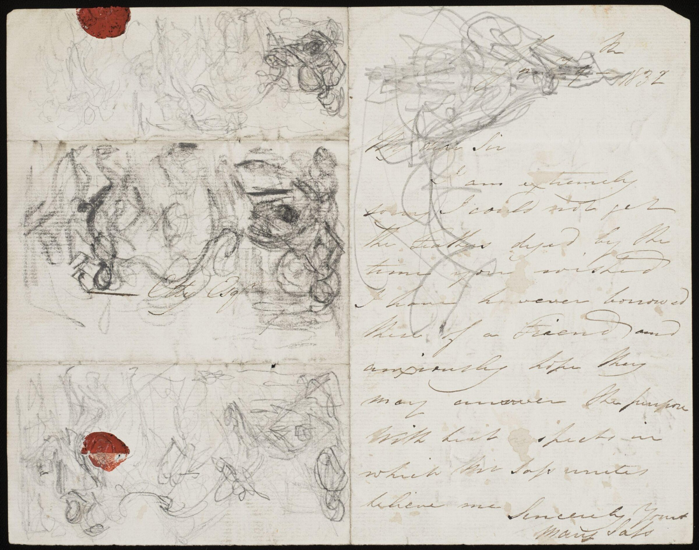 Drawing, William Etty, 1820-45