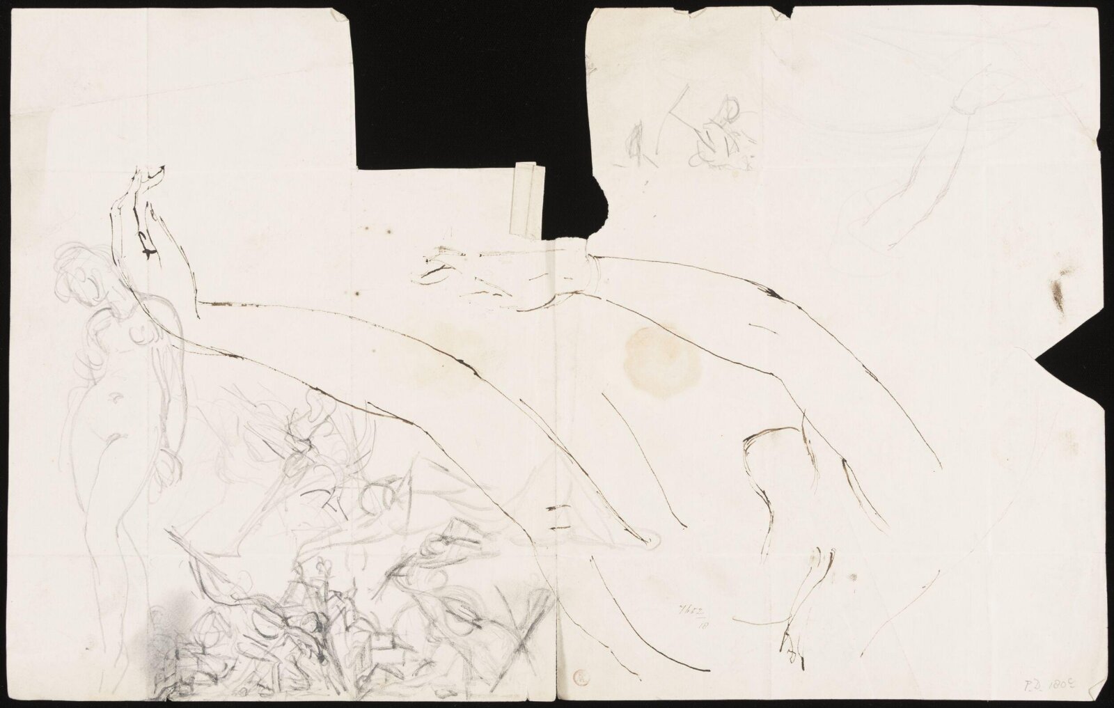 Drawing, William Etty, 1820-45