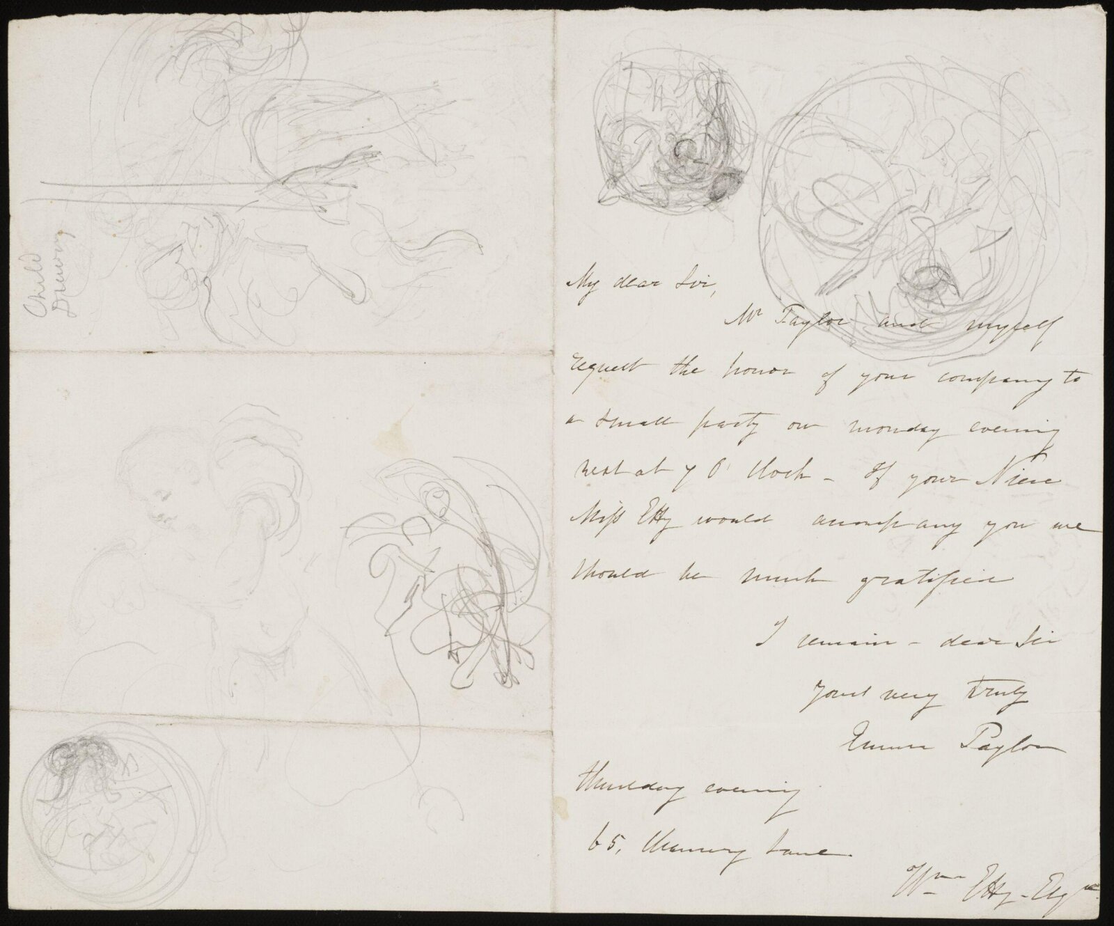 Drawing, William Etty, 1820-45