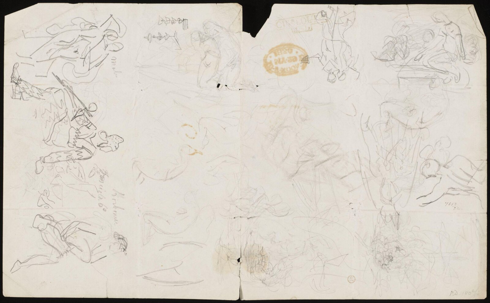 Drawing, William Etty, 1820-45