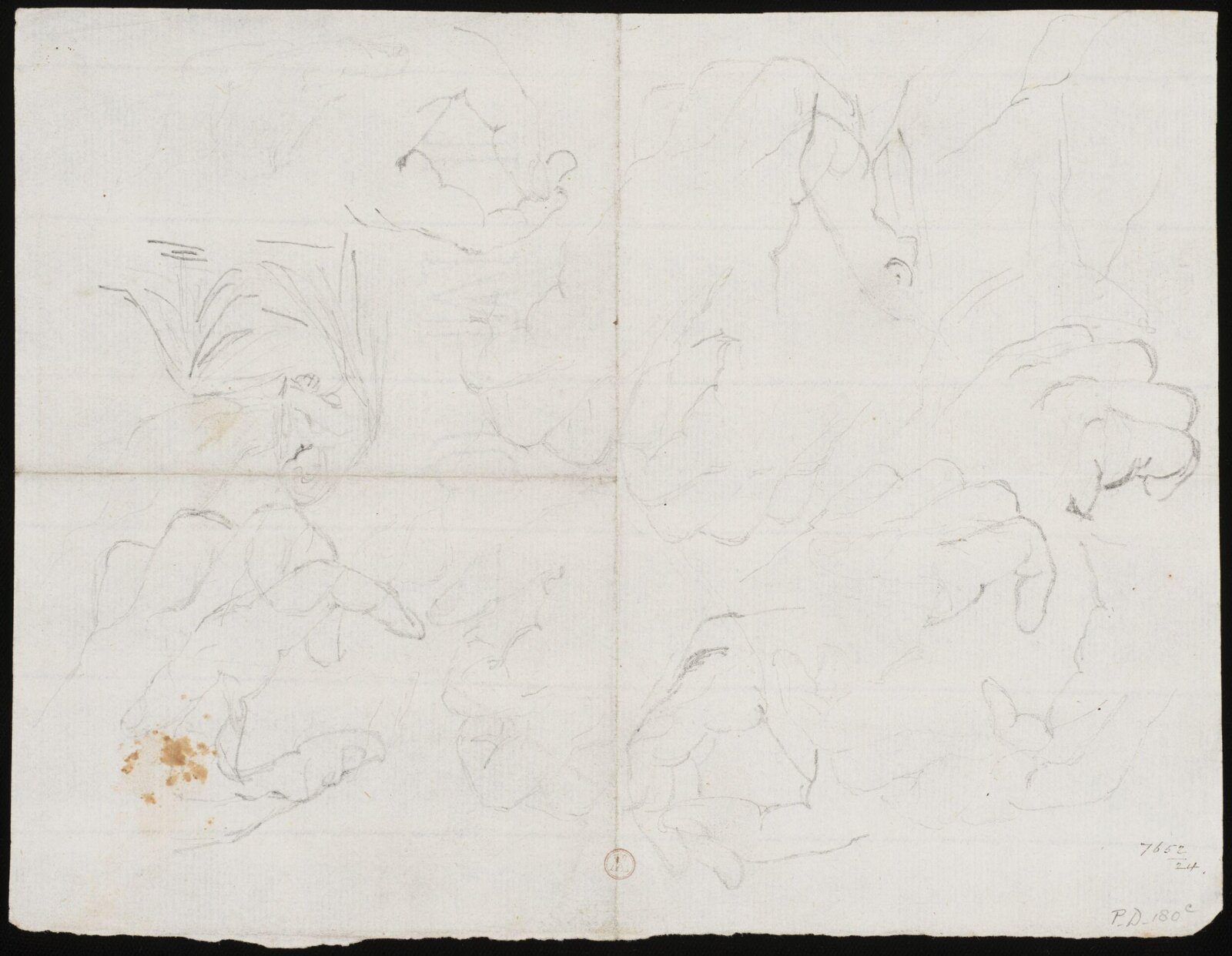 Drawing, William Etty, 1820-45
