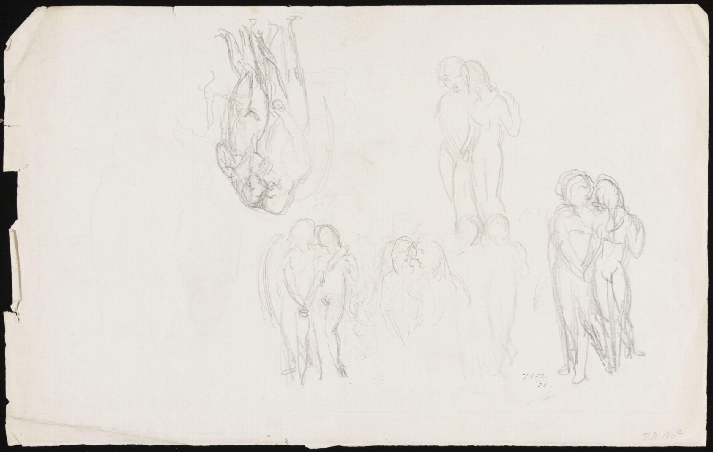 Drawing, William Etty, 1820-45