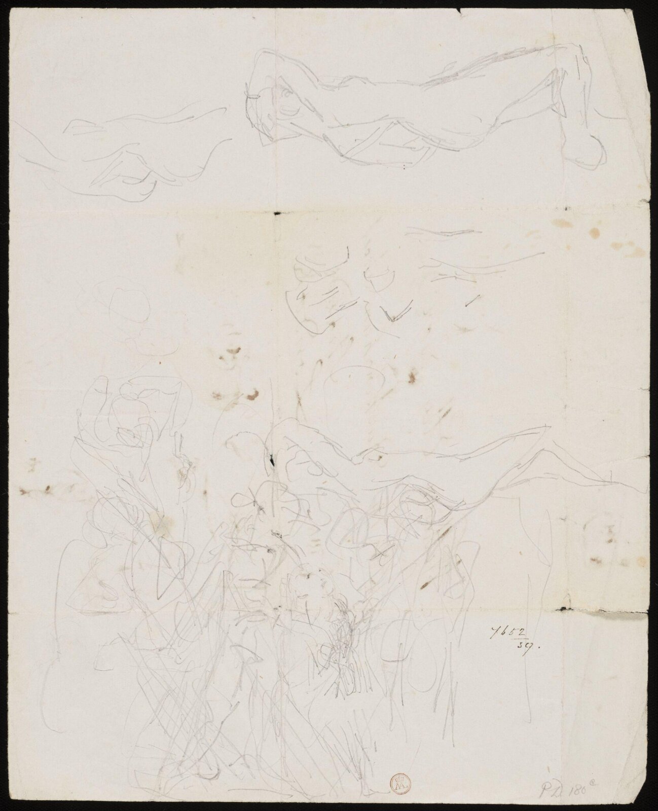 Drawing, William Etty, 1820-45