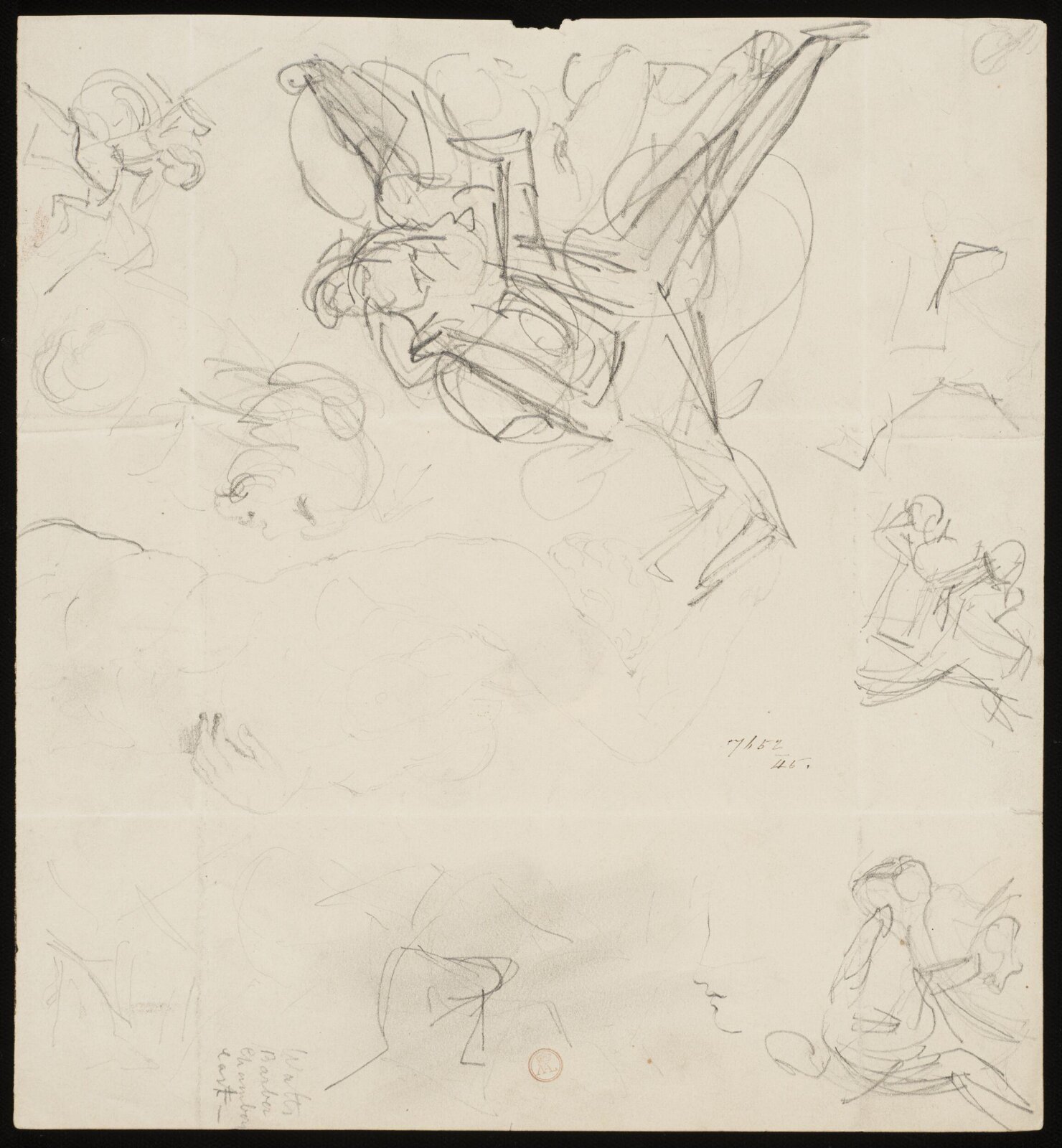 Drawing, William Etty, 1820-45