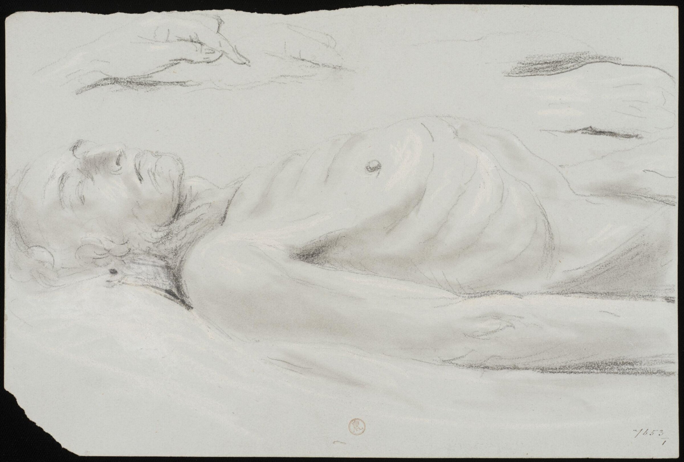 Drawing, William Etty, 1820-45