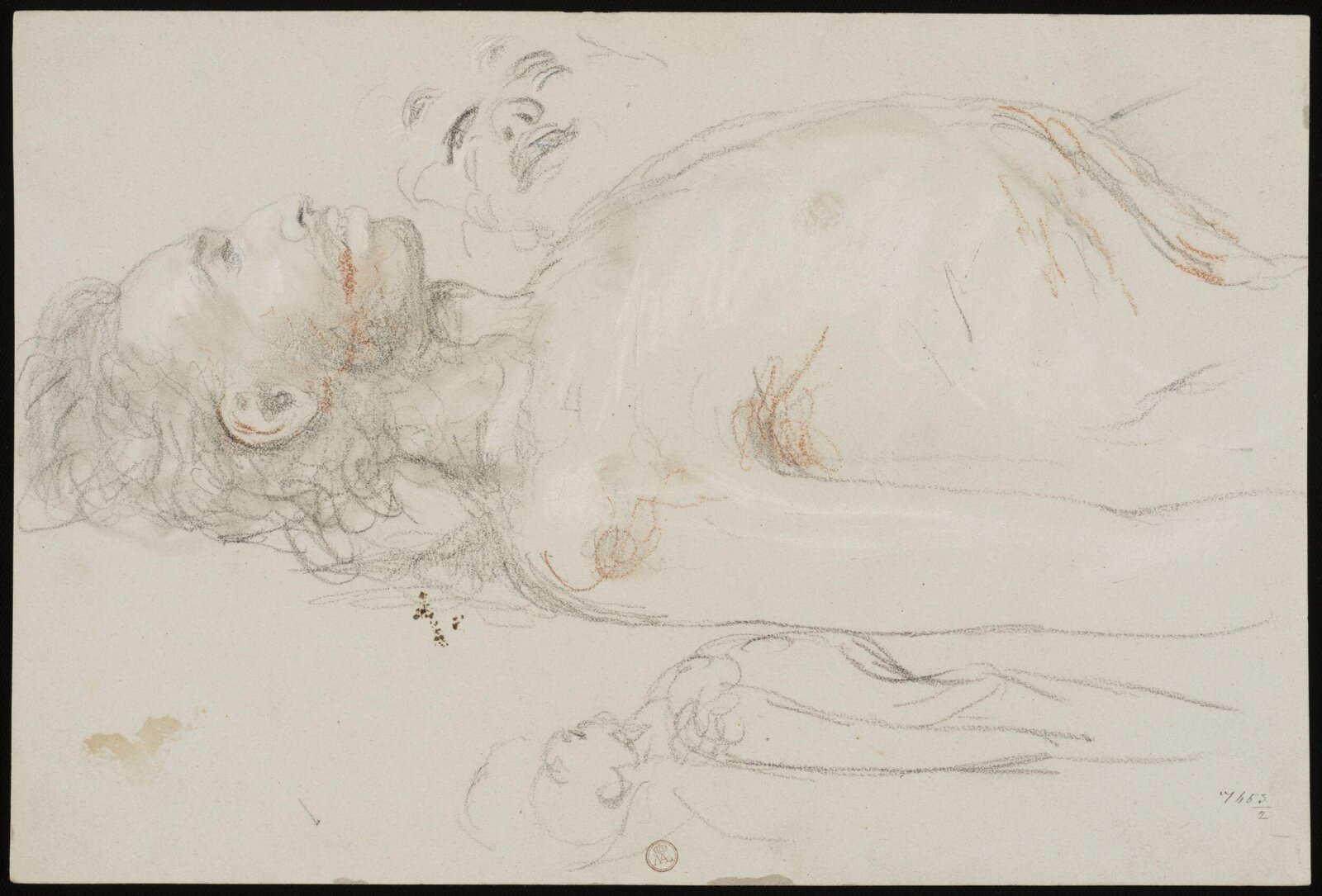 Drawing, William Etty, 1820-45