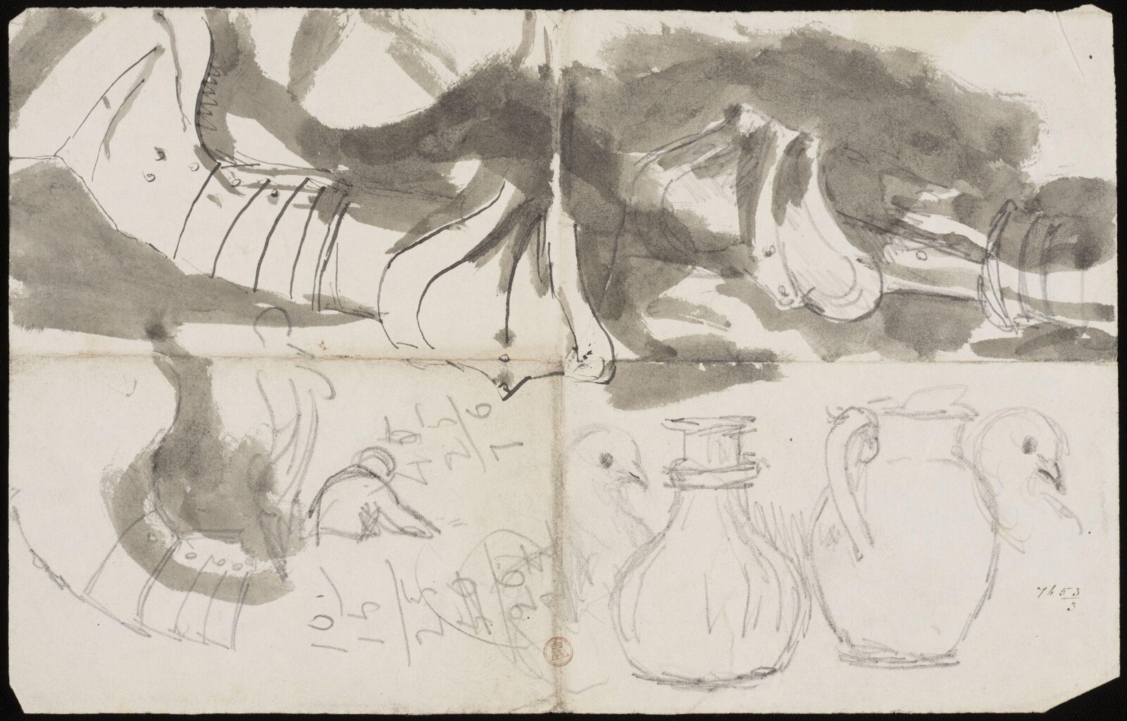 Drawing, William Etty, 1820-45