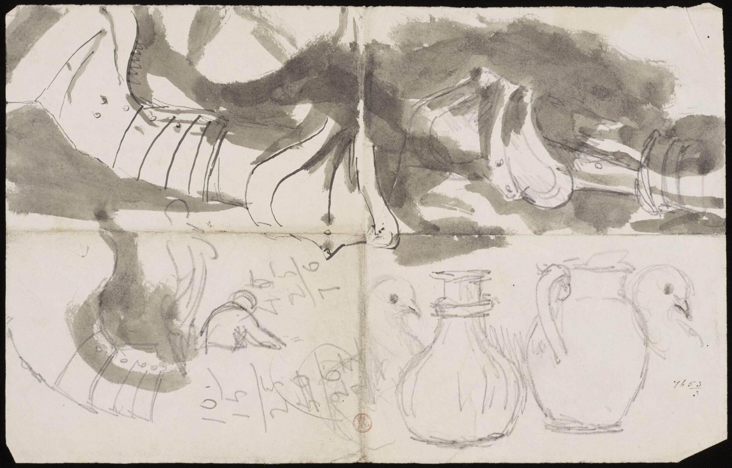 Drawing, William Etty, 1820-45