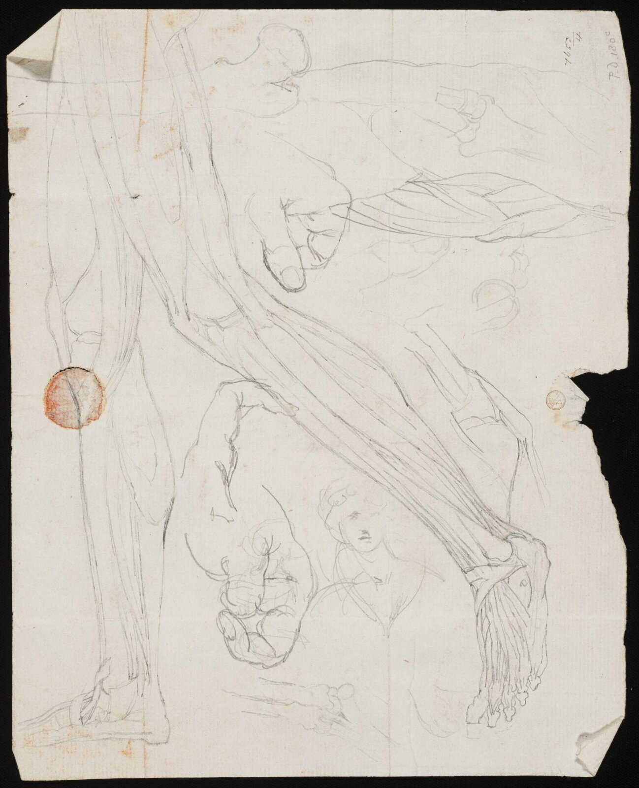 Drawing, William Etty, 1820-45
