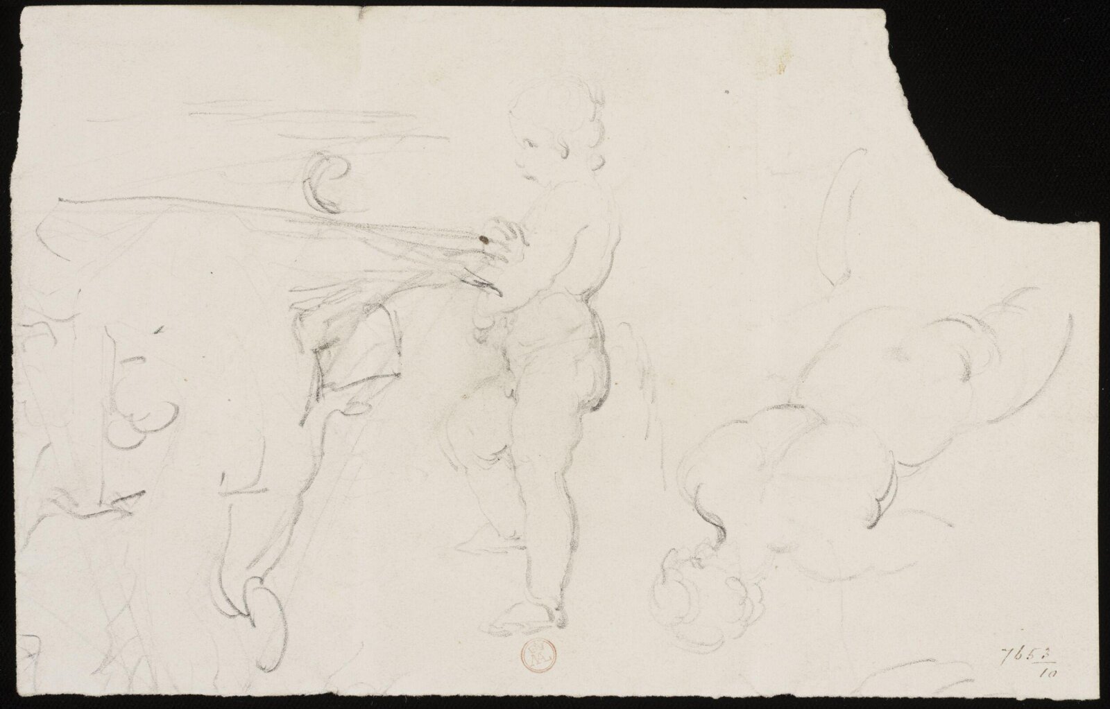 Drawing, William Etty, 1820-45