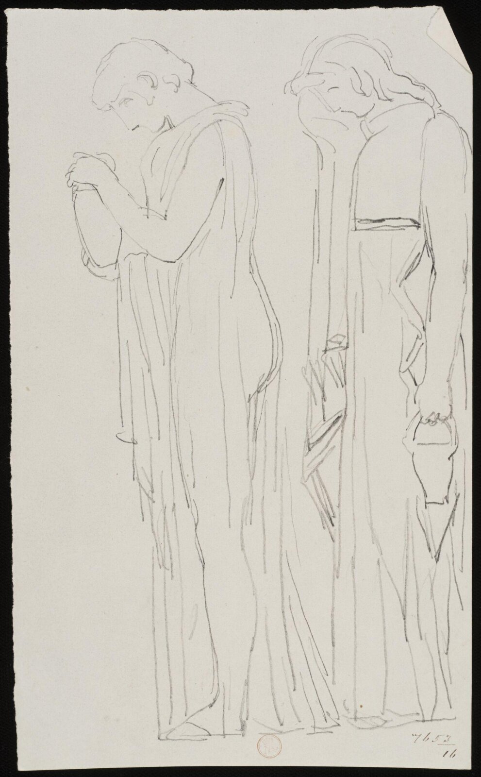 Drawing, William Etty, 1820-45