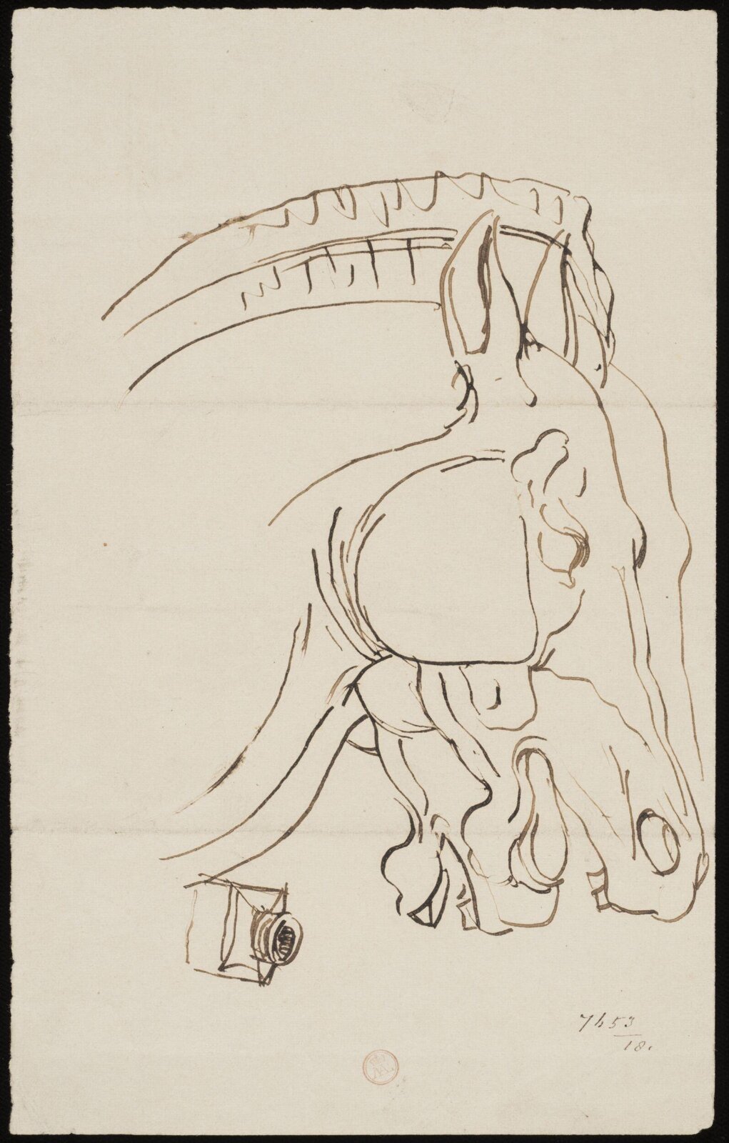 Drawing, William Etty, 1820-45