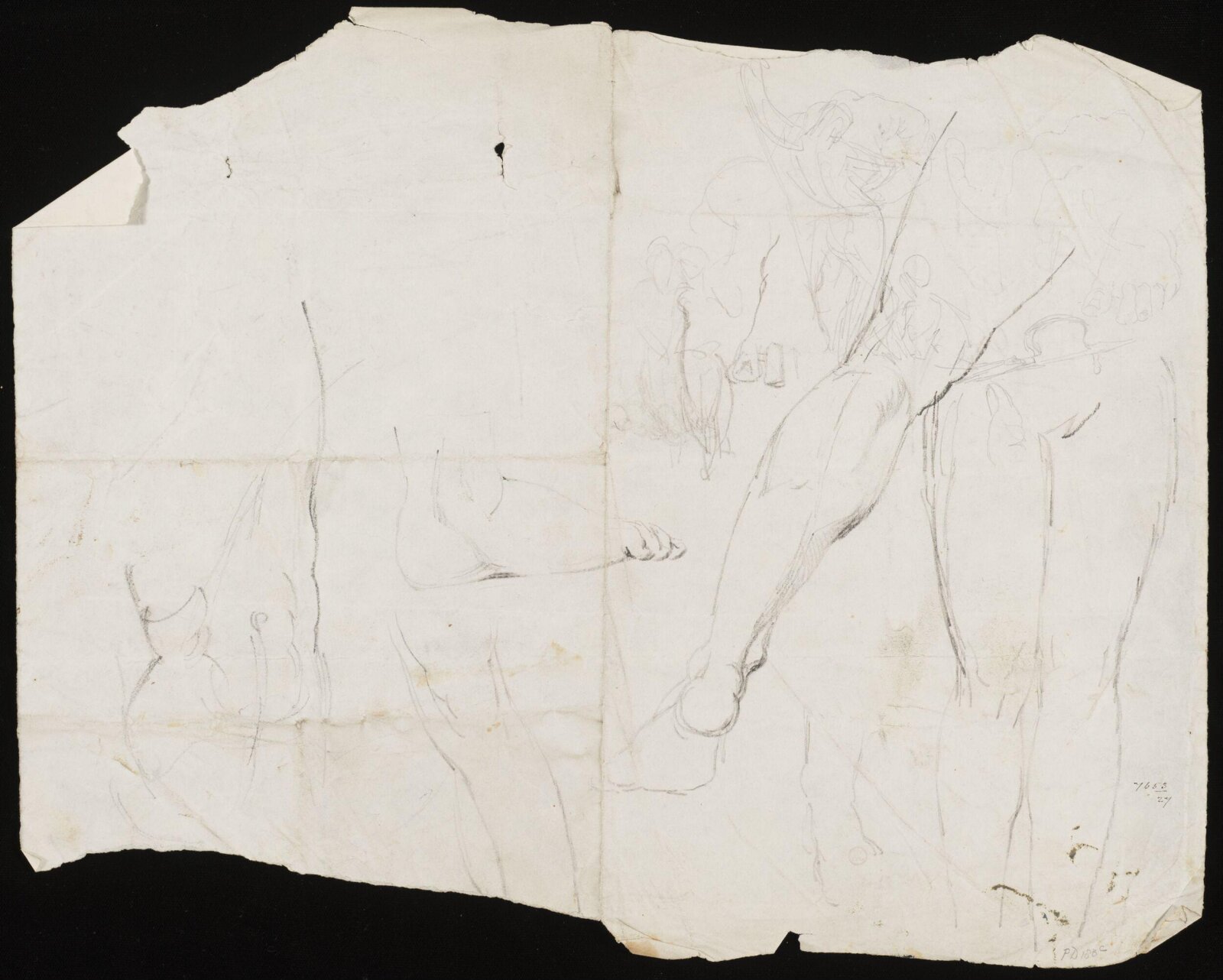 Drawing, William Etty, 1820-45