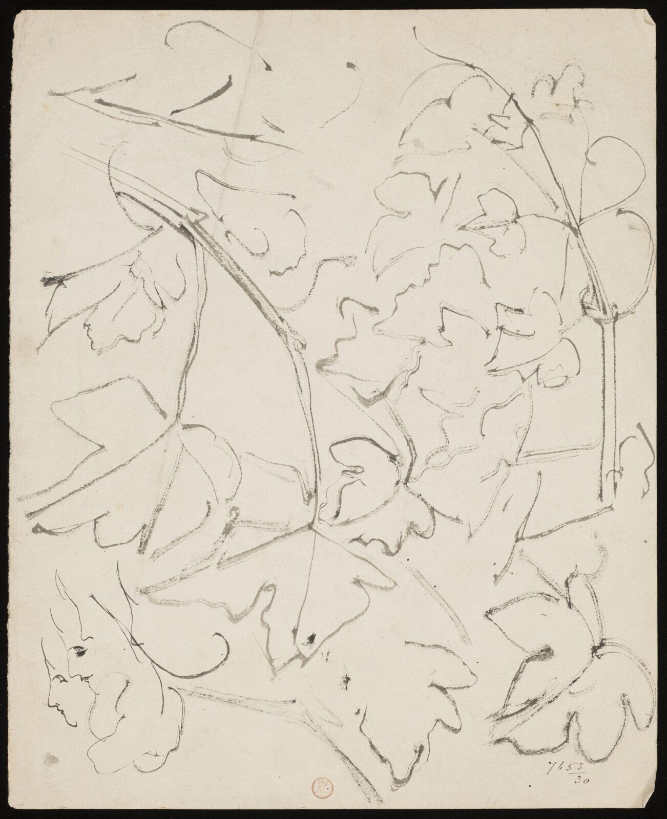 Drawing, William Etty, 1820-45