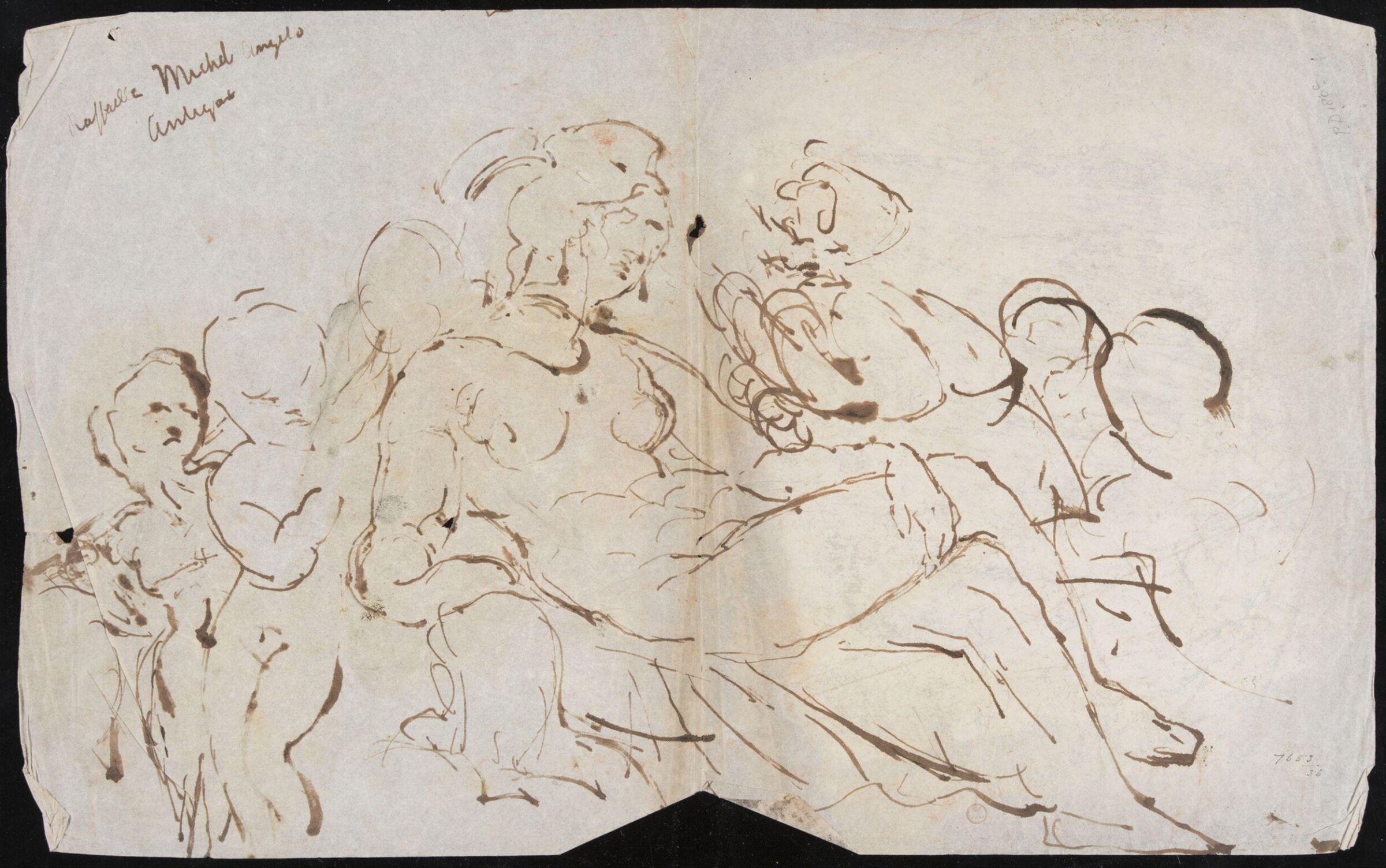 Drawing, William Etty, 1820-45