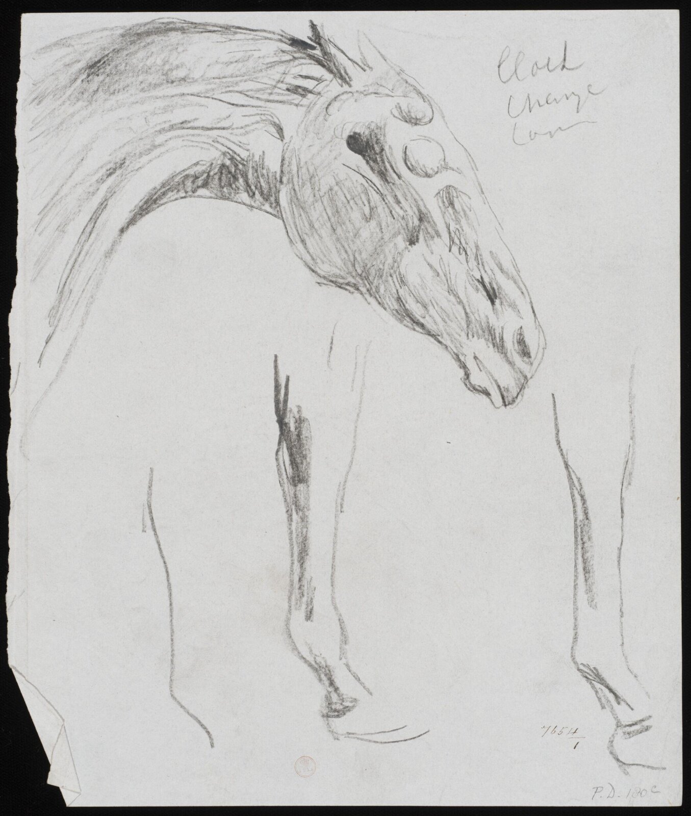 Drawing, William Etty, 1820-45