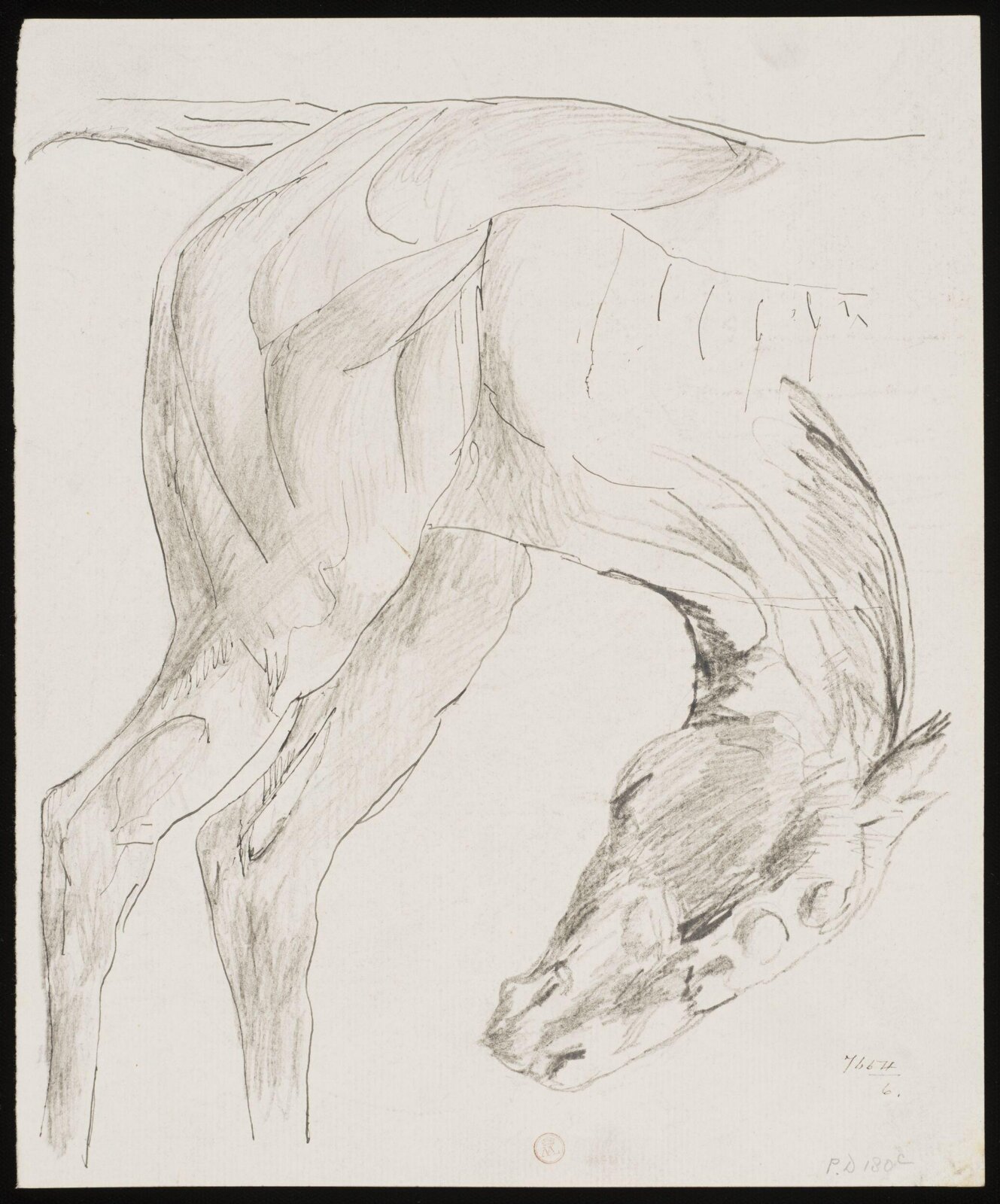 Drawing, William Etty, 1820-45