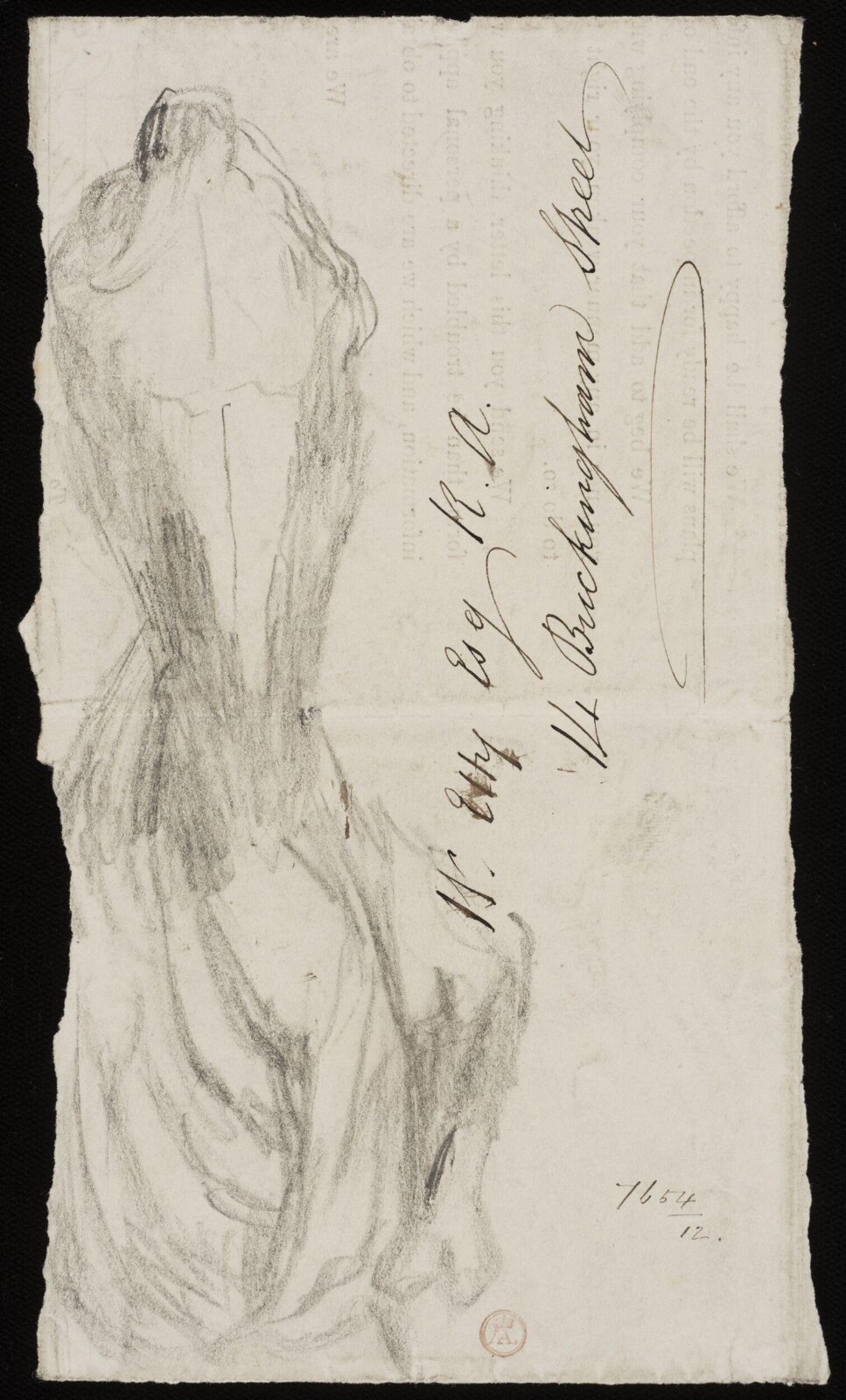 Drawing, William Etty, 1820-45
