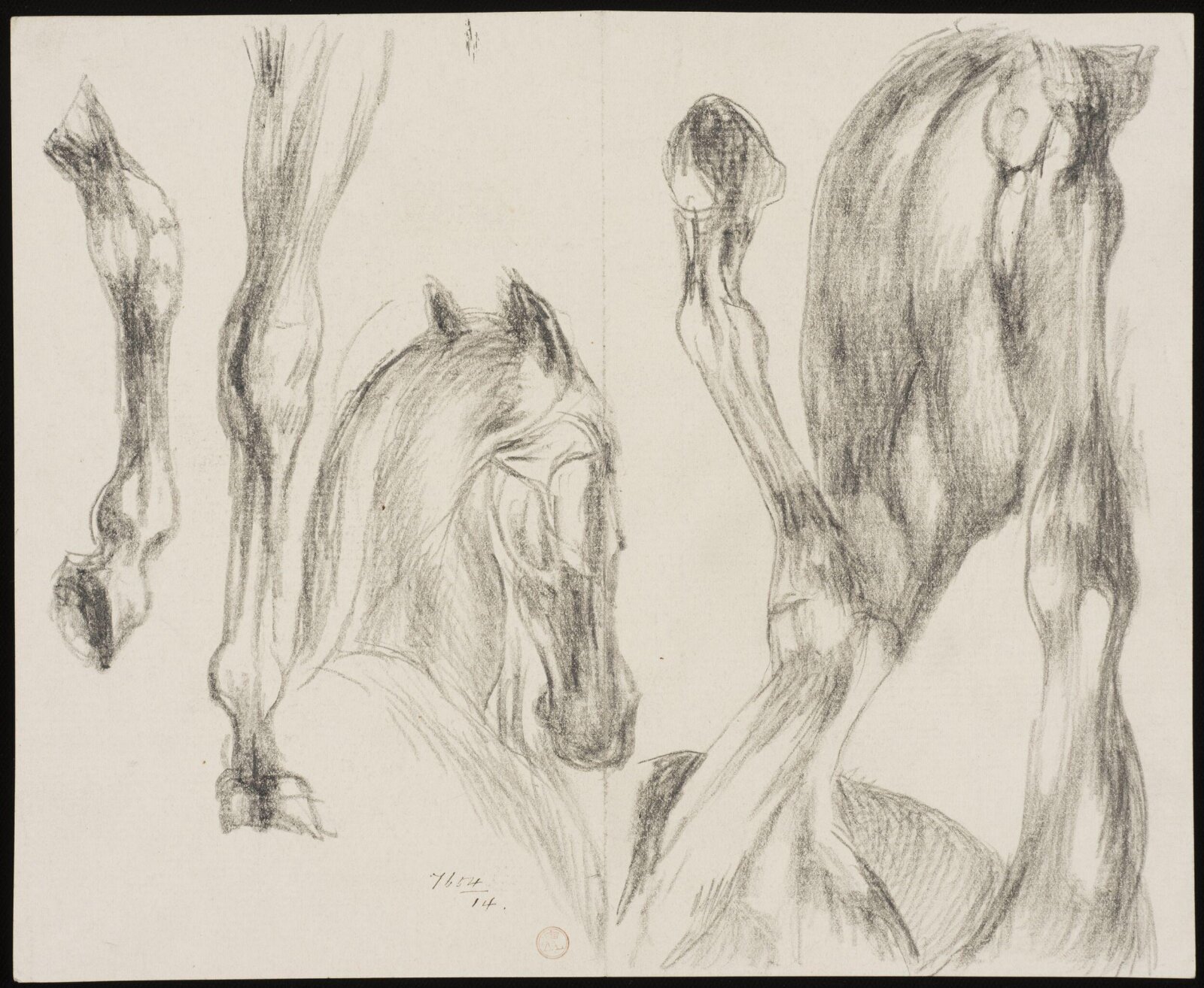 Drawing, William Etty, 1820-45
