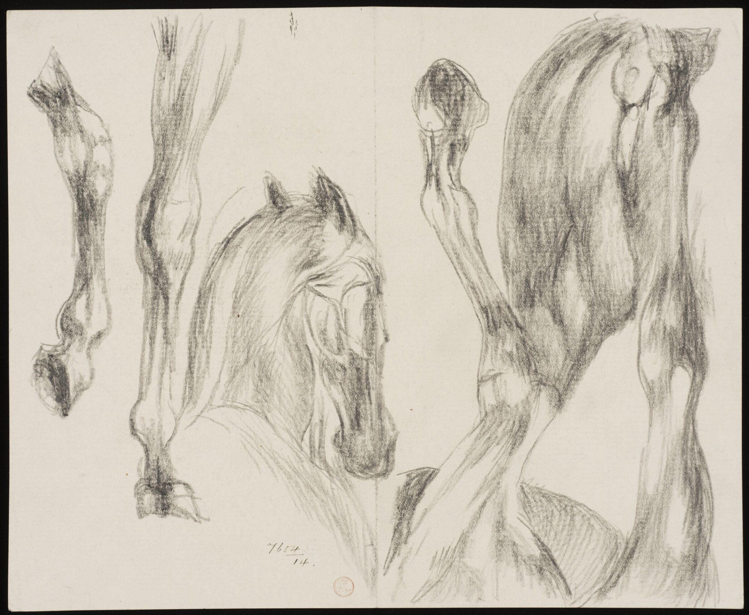 Drawing, William Etty, 1820-45