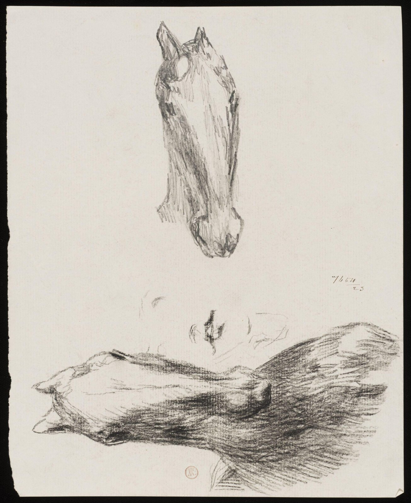 Drawing, William Etty, 1820-45