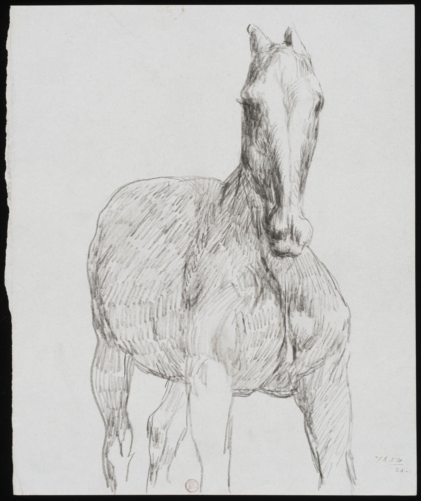 Drawing, William Etty, 1820-45