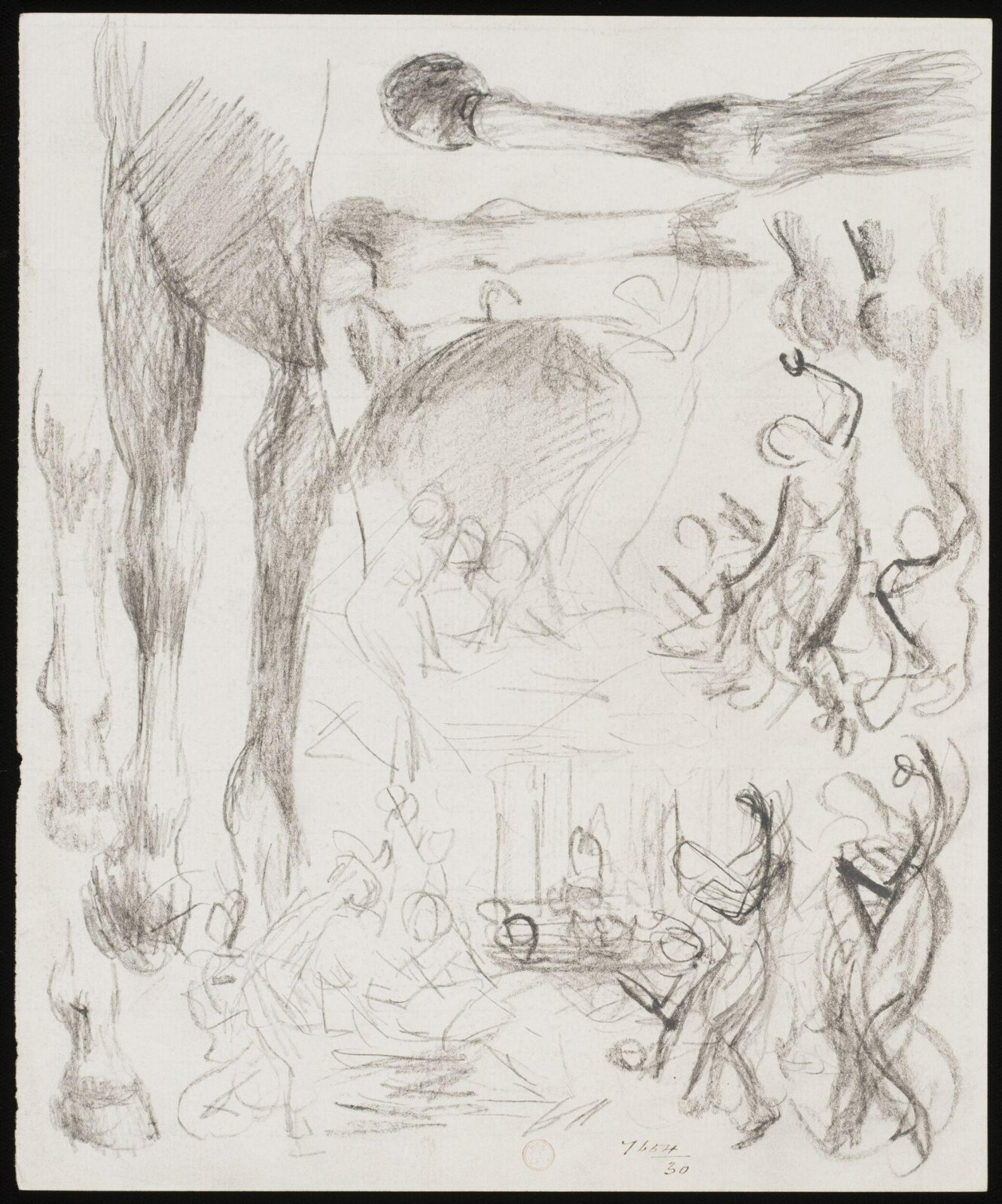Drawing, William Etty, 1820-45