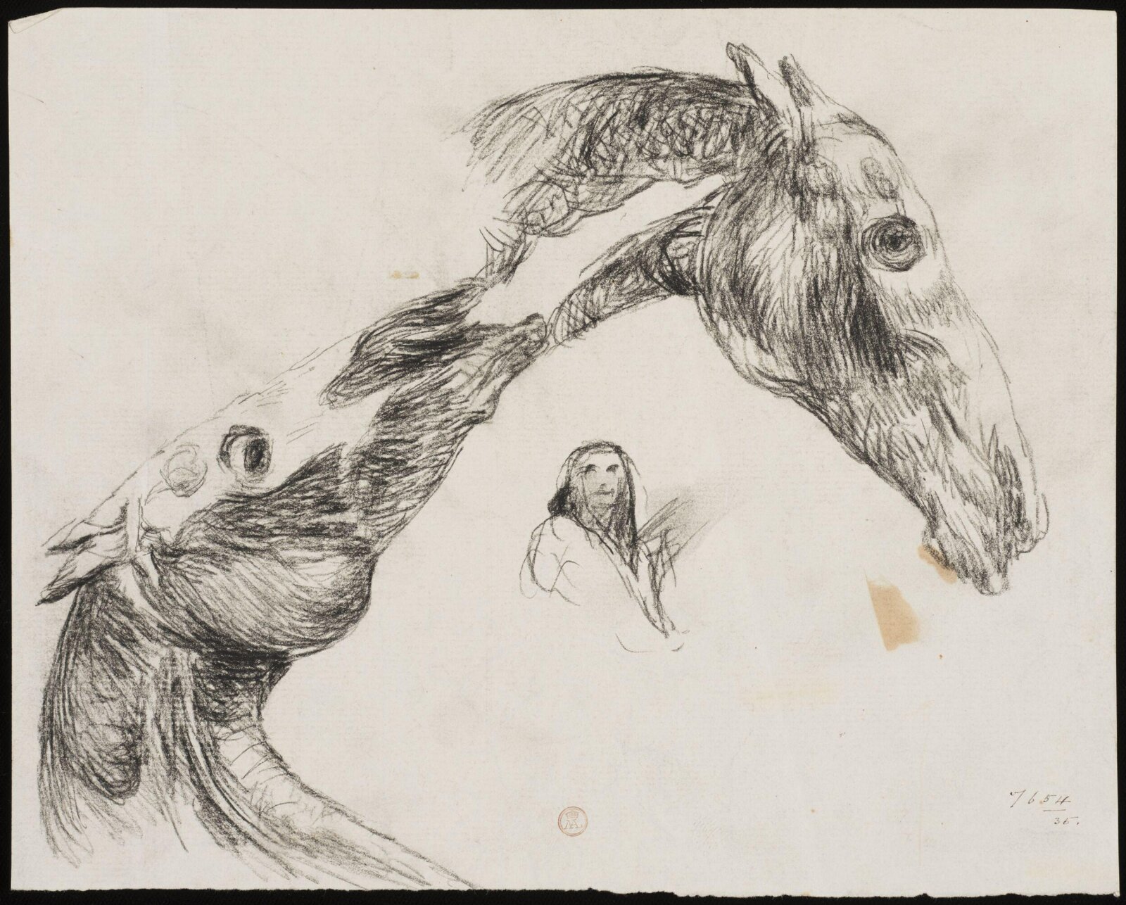 Drawing, William Etty, 1820-45